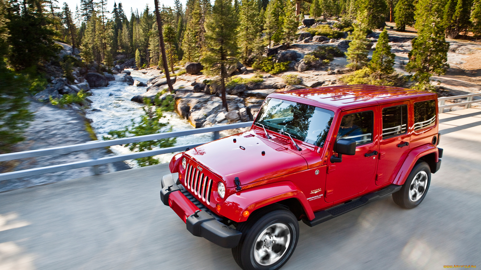 jeep, wrangler, jk, sahara, 2018, автомобили, jeep, красный, wrangler, jk, sahara, 2018