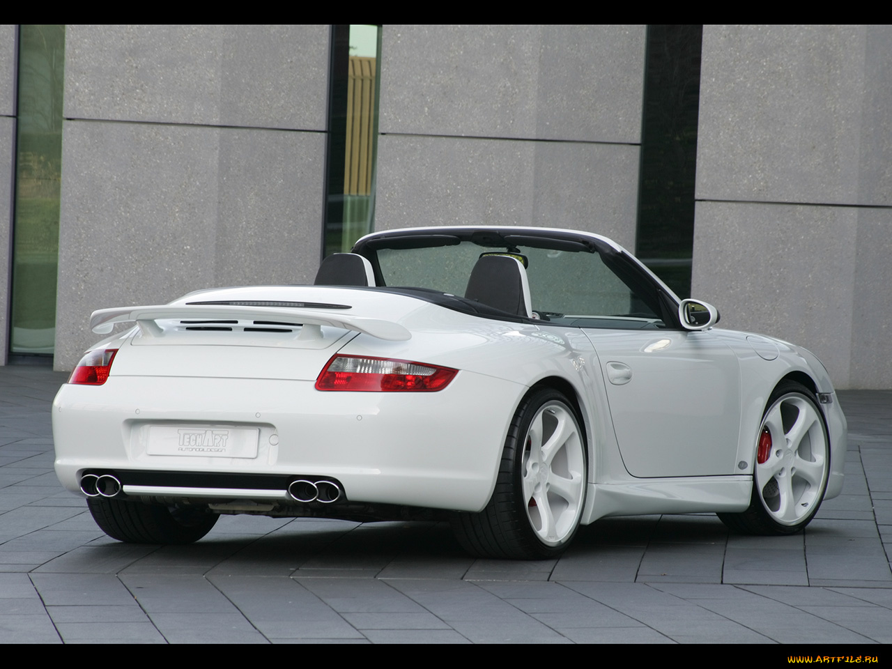 2007, techart, cabriolet, based, on, porsche, carrera, 4s, автомобили