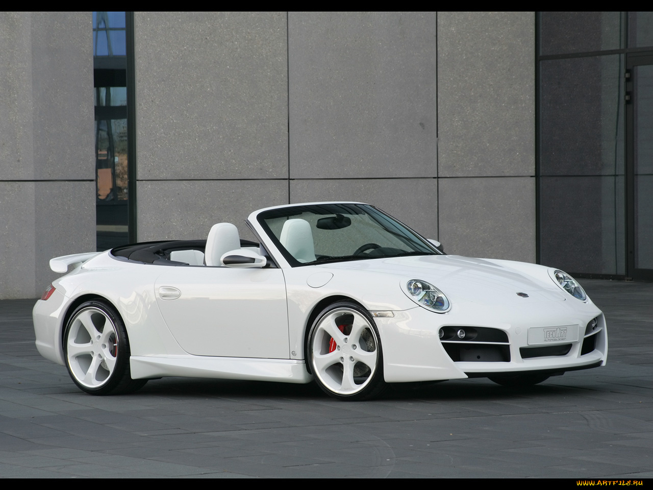 2007, techart, cabriolet, based, on, porsche, carrera, 4s, автомобили