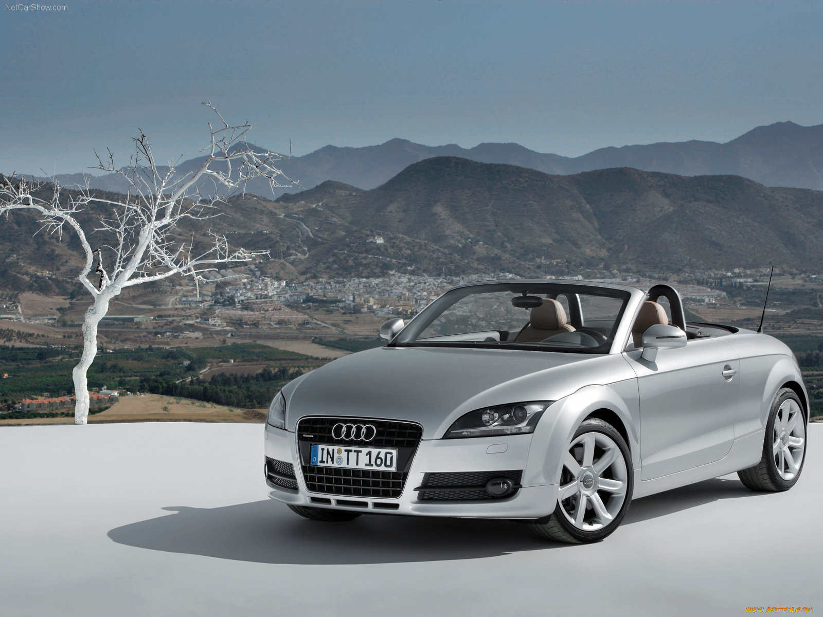 audi, tt, roadster, 2007, автомобили