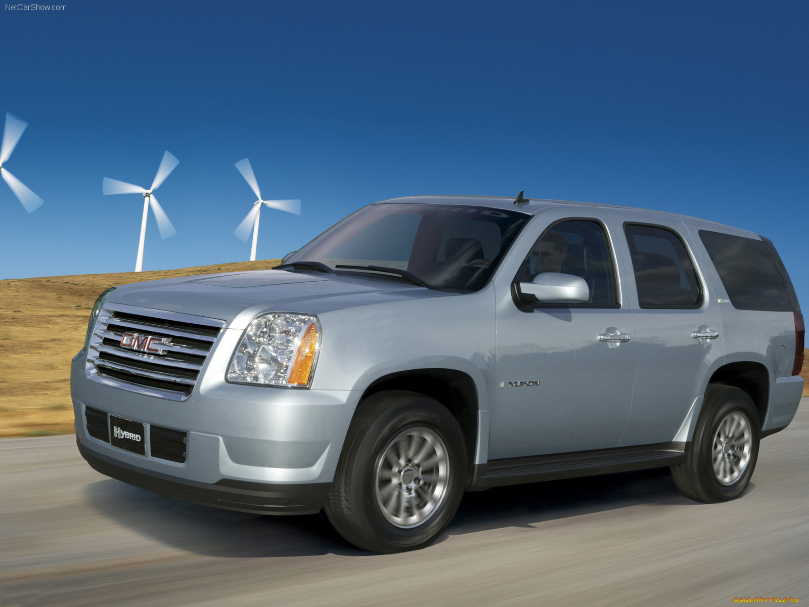 gmc, yukon, hybrid, 2008, автомобили, gm