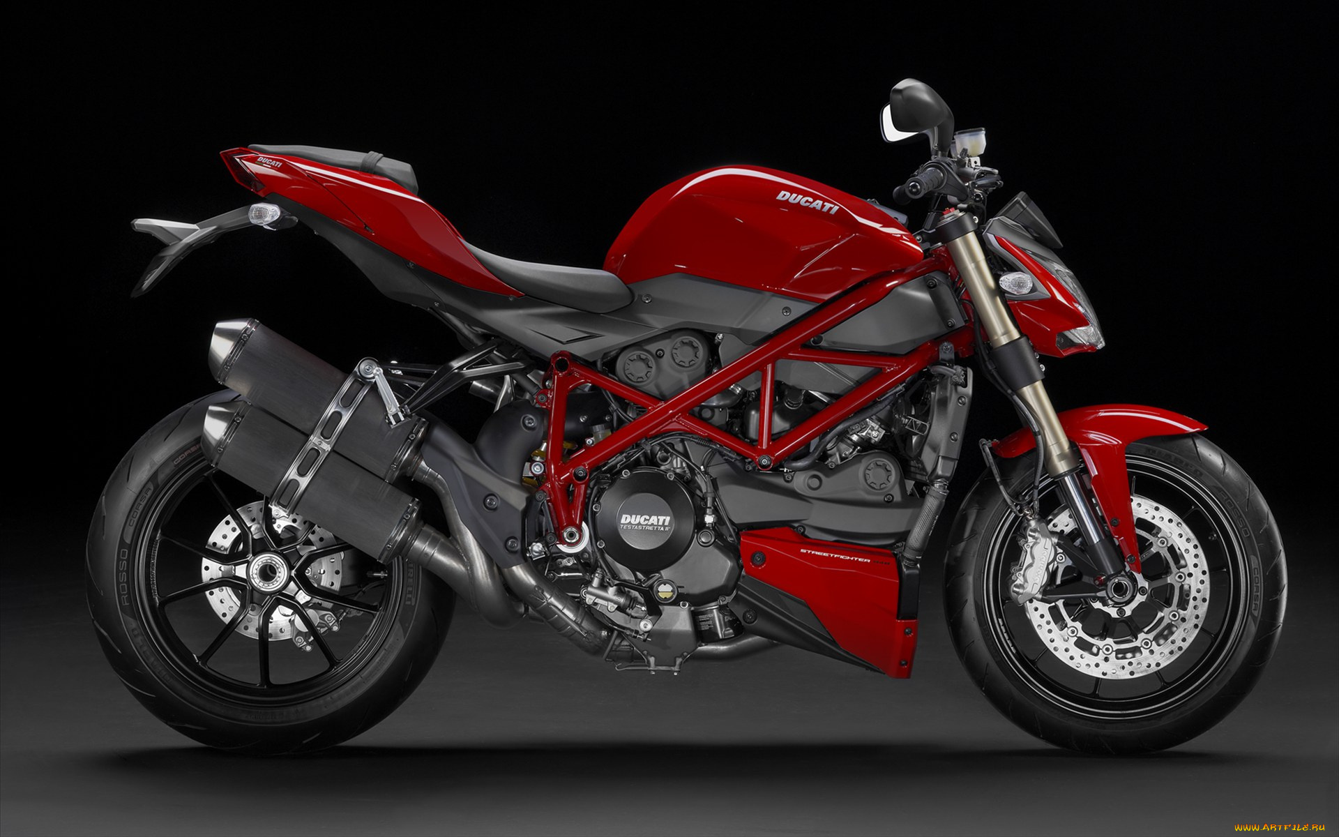 ducati, streetfighter, 848, 2012, мотоциклы