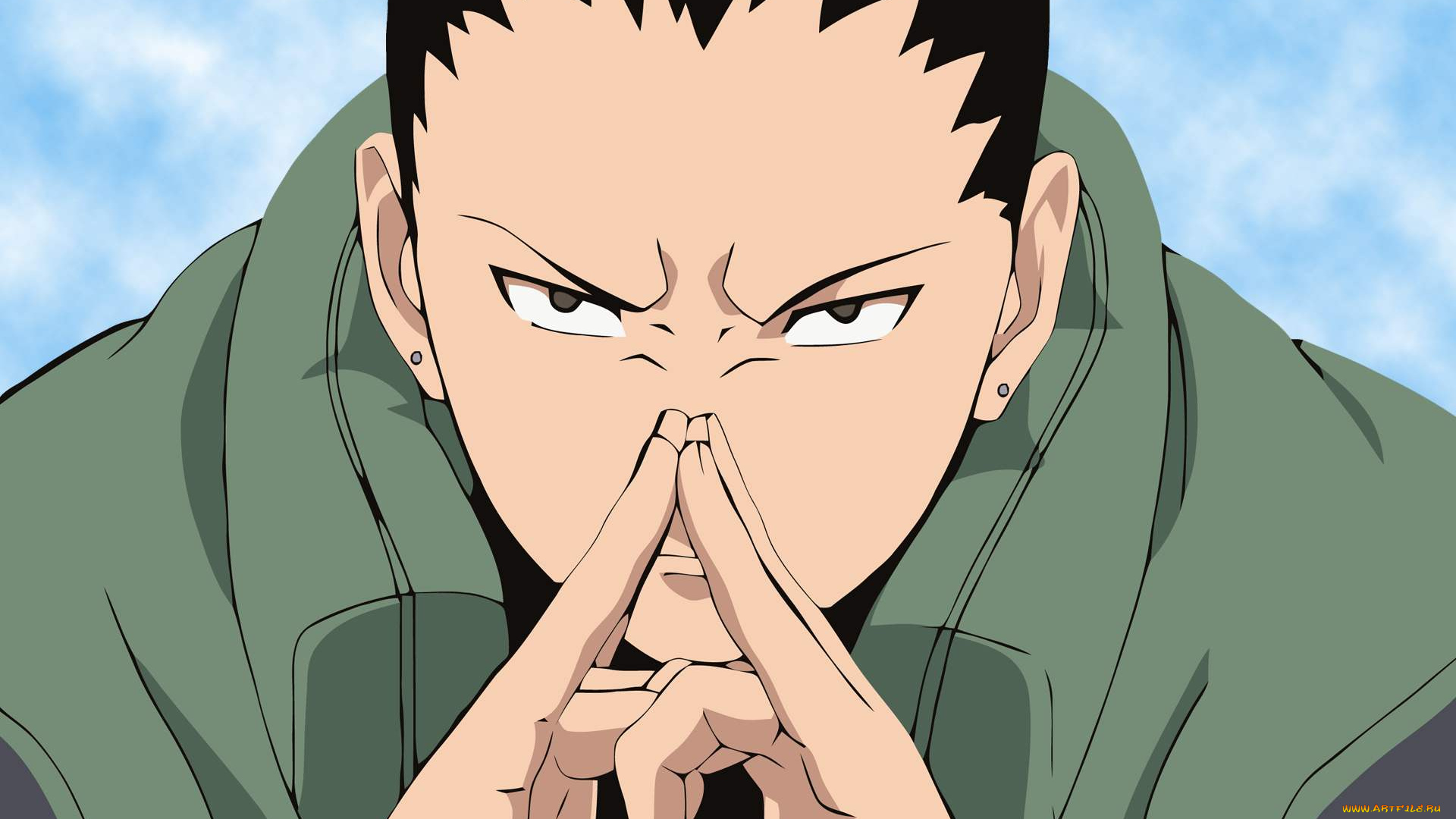 аниме, naruto, shikamaru