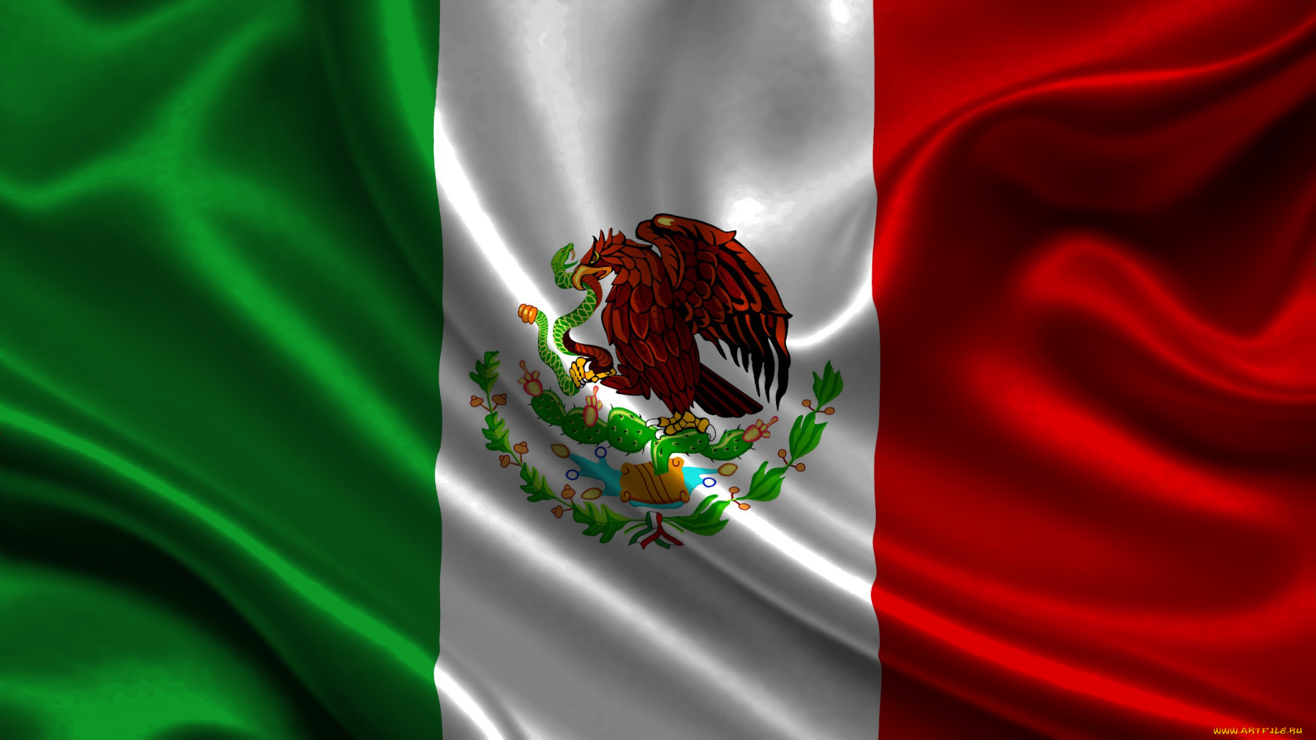 разное, флаги, гербы, mexico