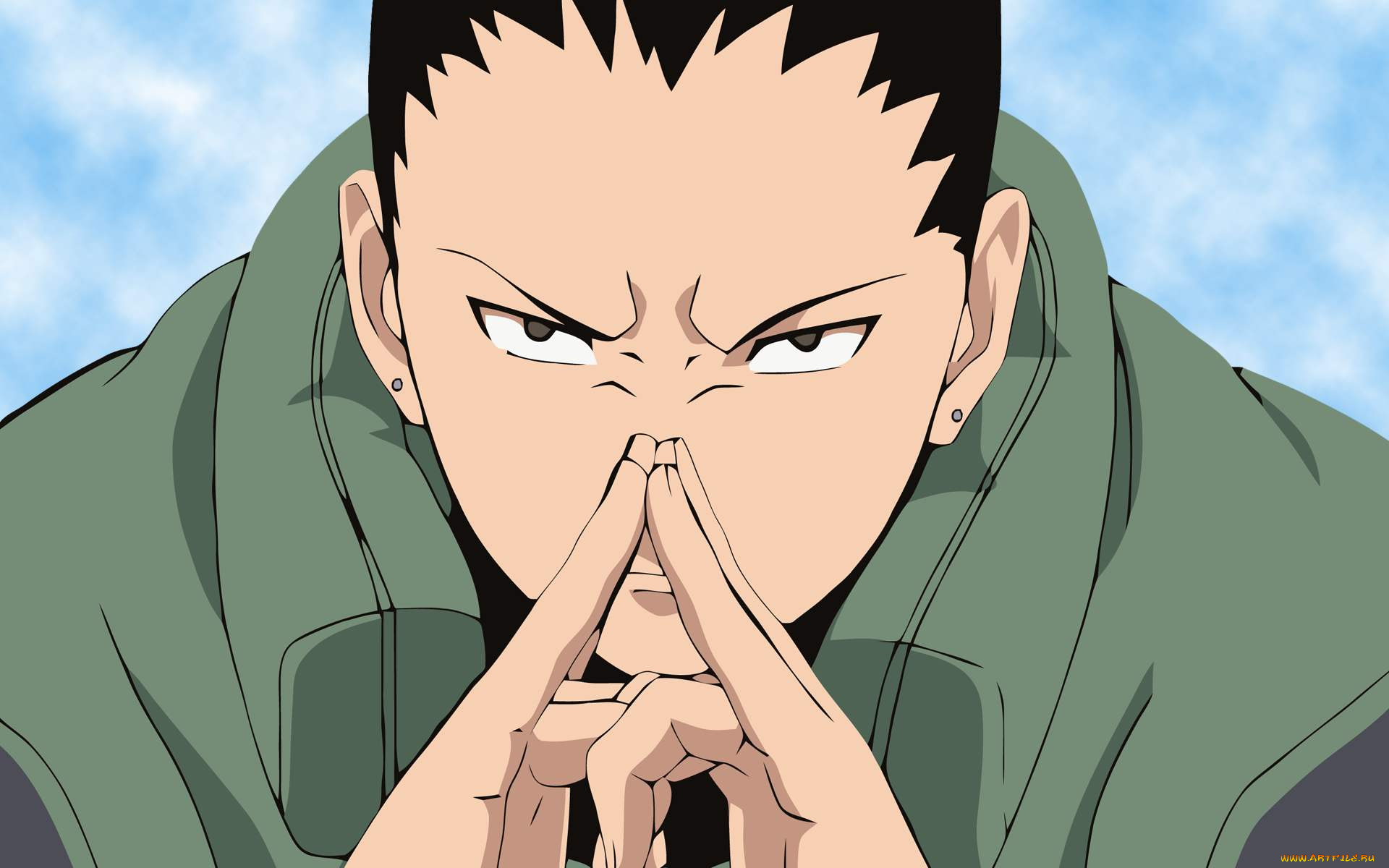 аниме, naruto, shikamaru