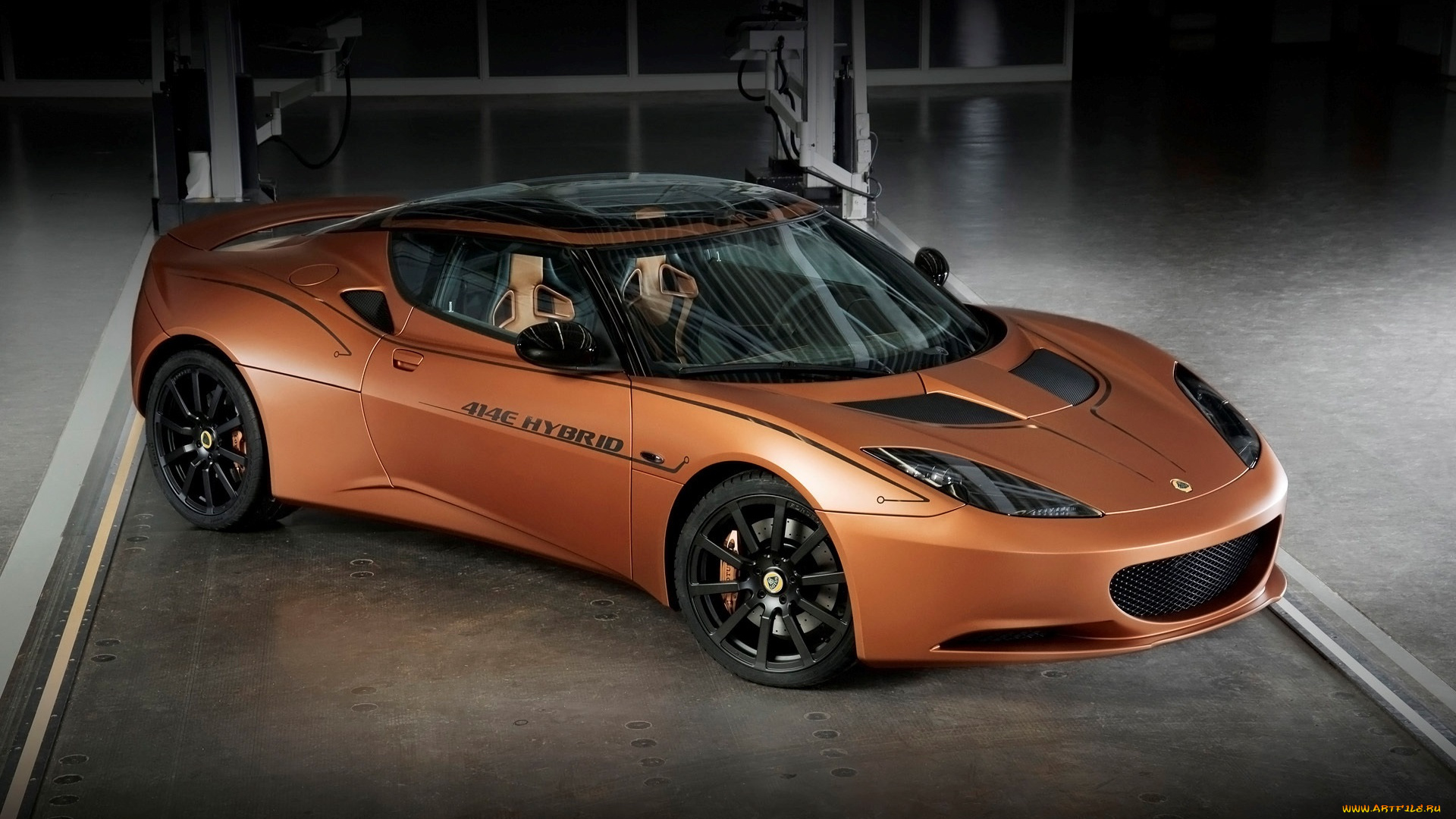 автомобили, lotus, hybrid, 414e, evora