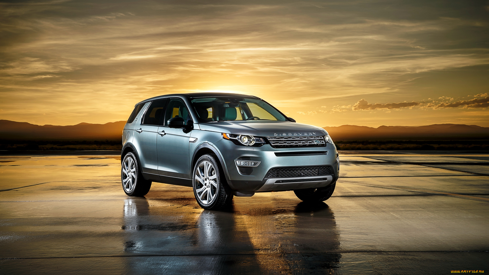 автомобили, land-rover, серый, l550, hse, sport, discovery, 2015г, land, rover, luxury