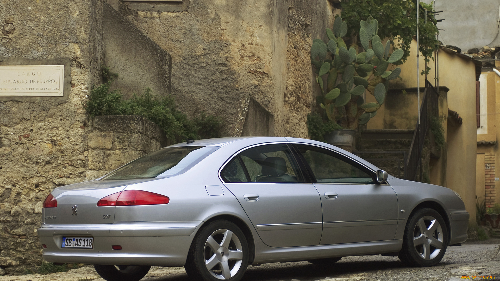 автомобили, peugeot, серый, 2004г, hdi, v6, 2-7, 607