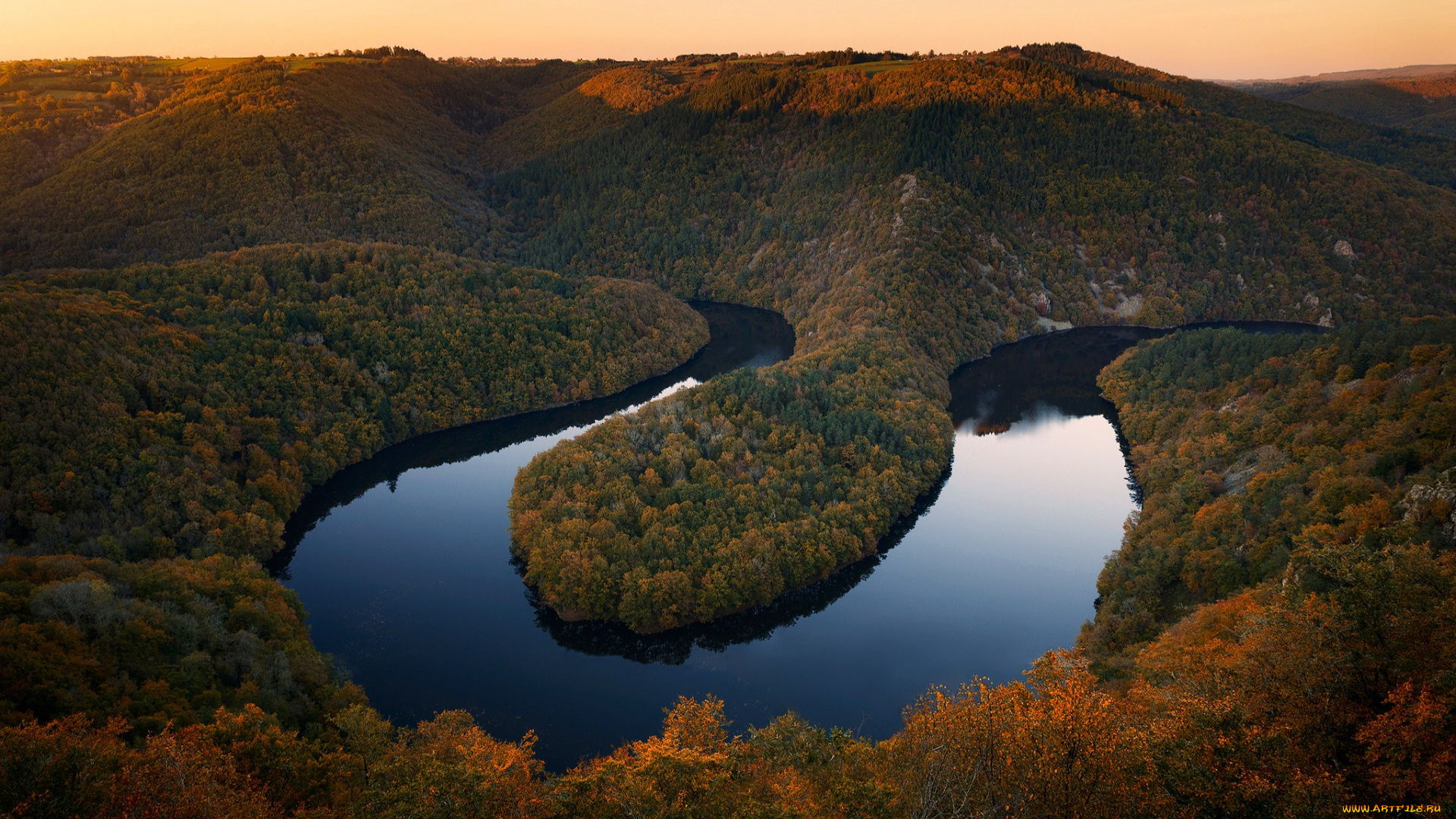 природа, реки, озера, река, лес