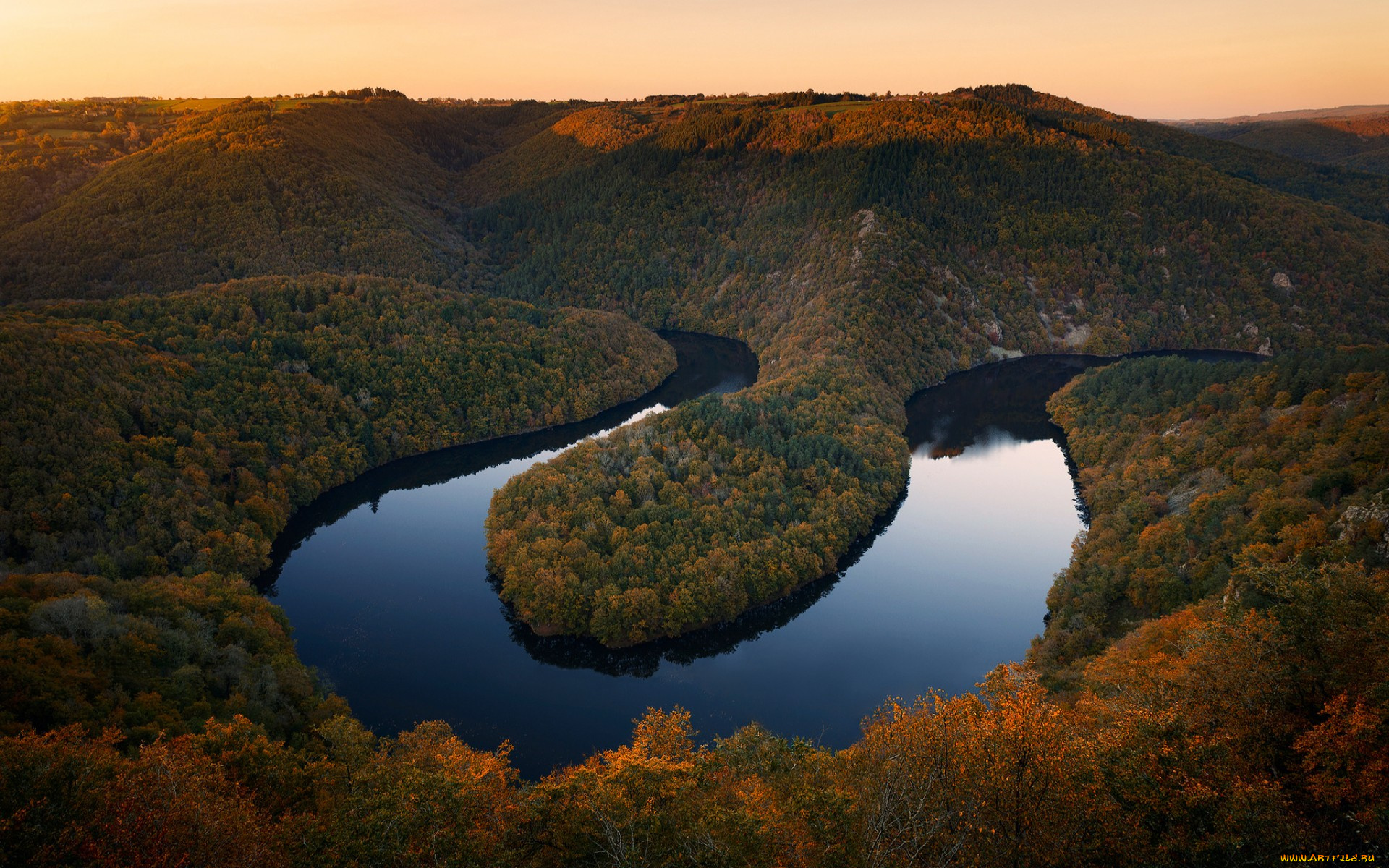 природа, реки, озера, река, лес