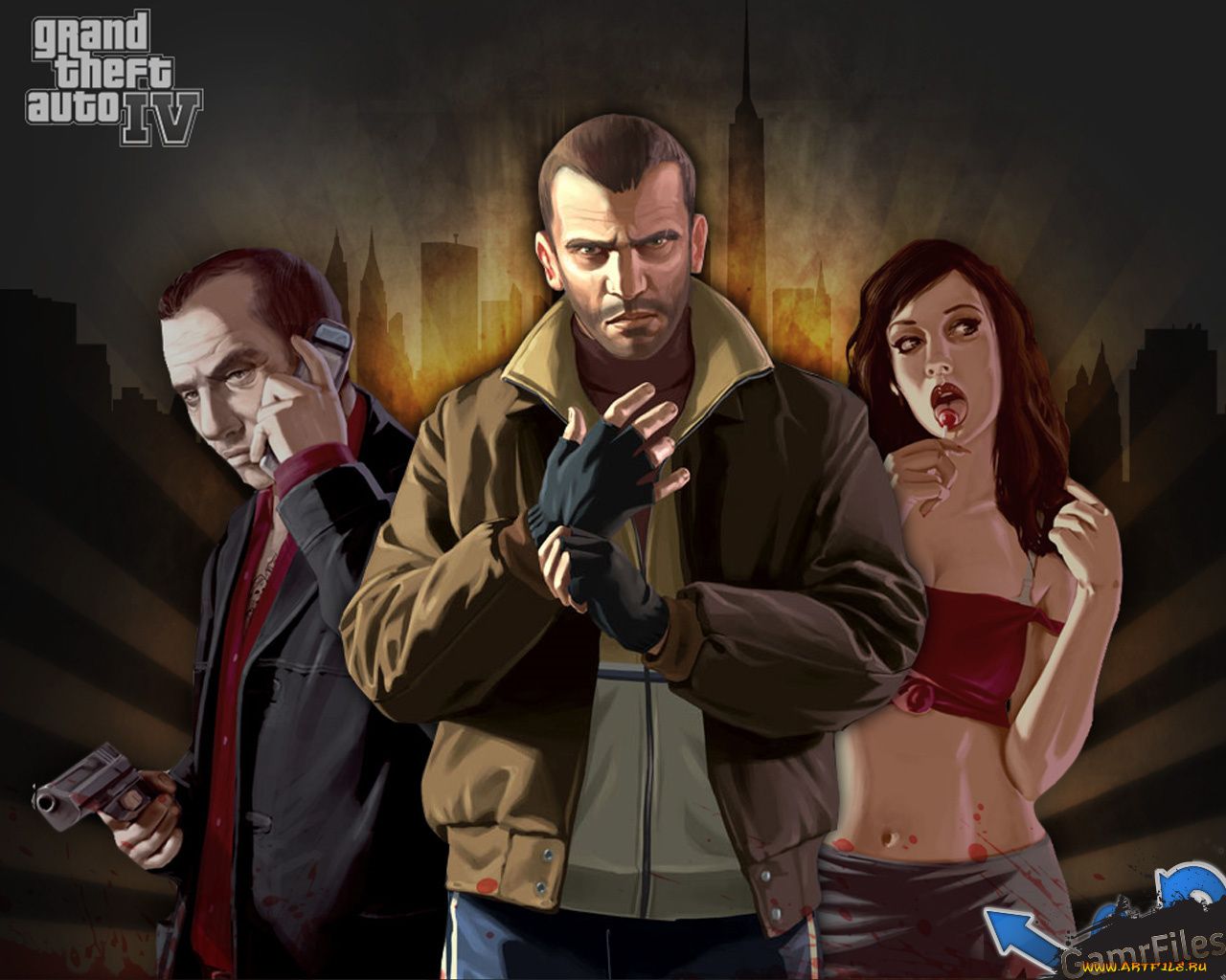 gta, iv, видео, игры, grand, theft, auto