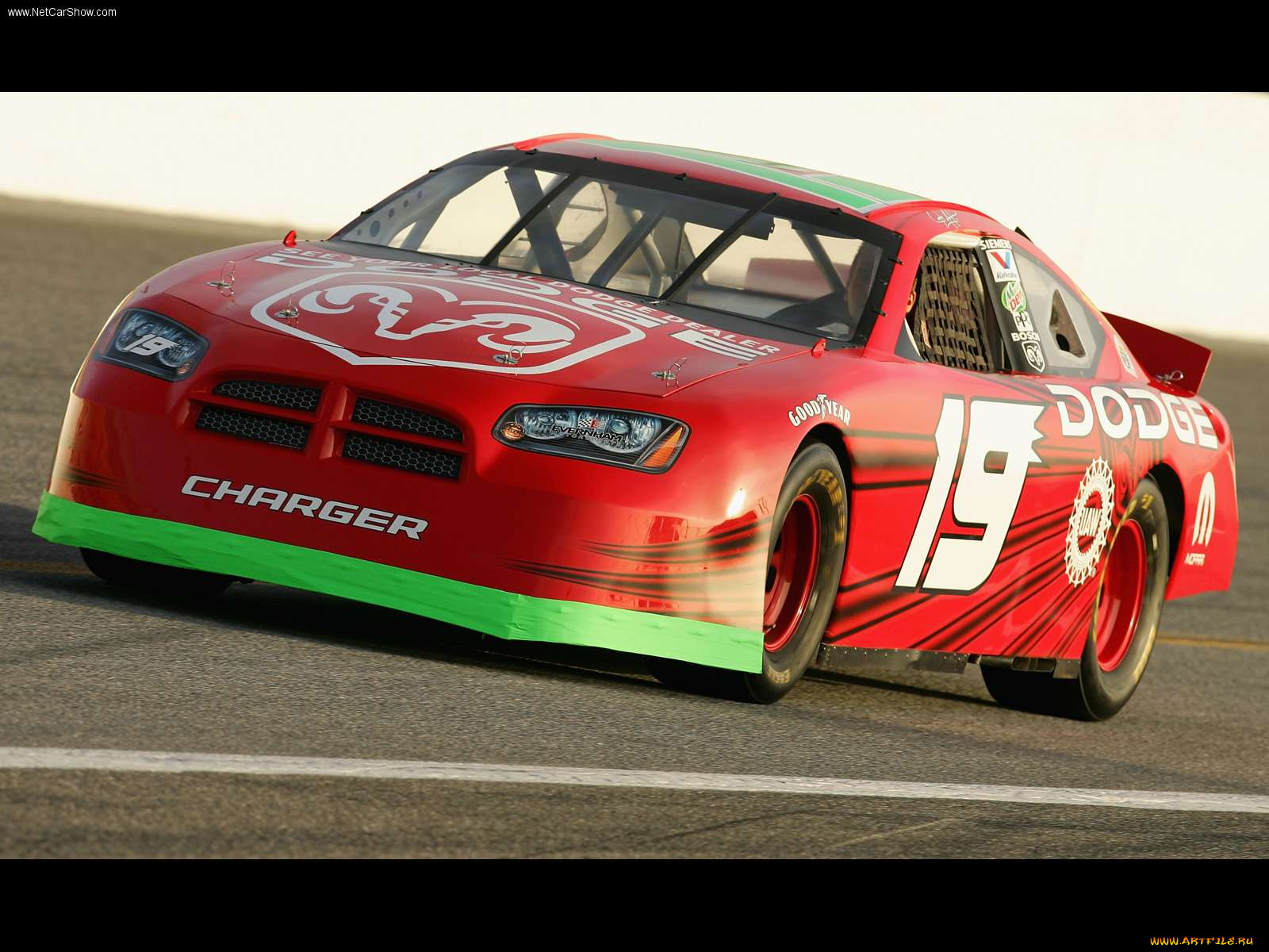 dodge, charger, race, car, 2005, спорт, nascar