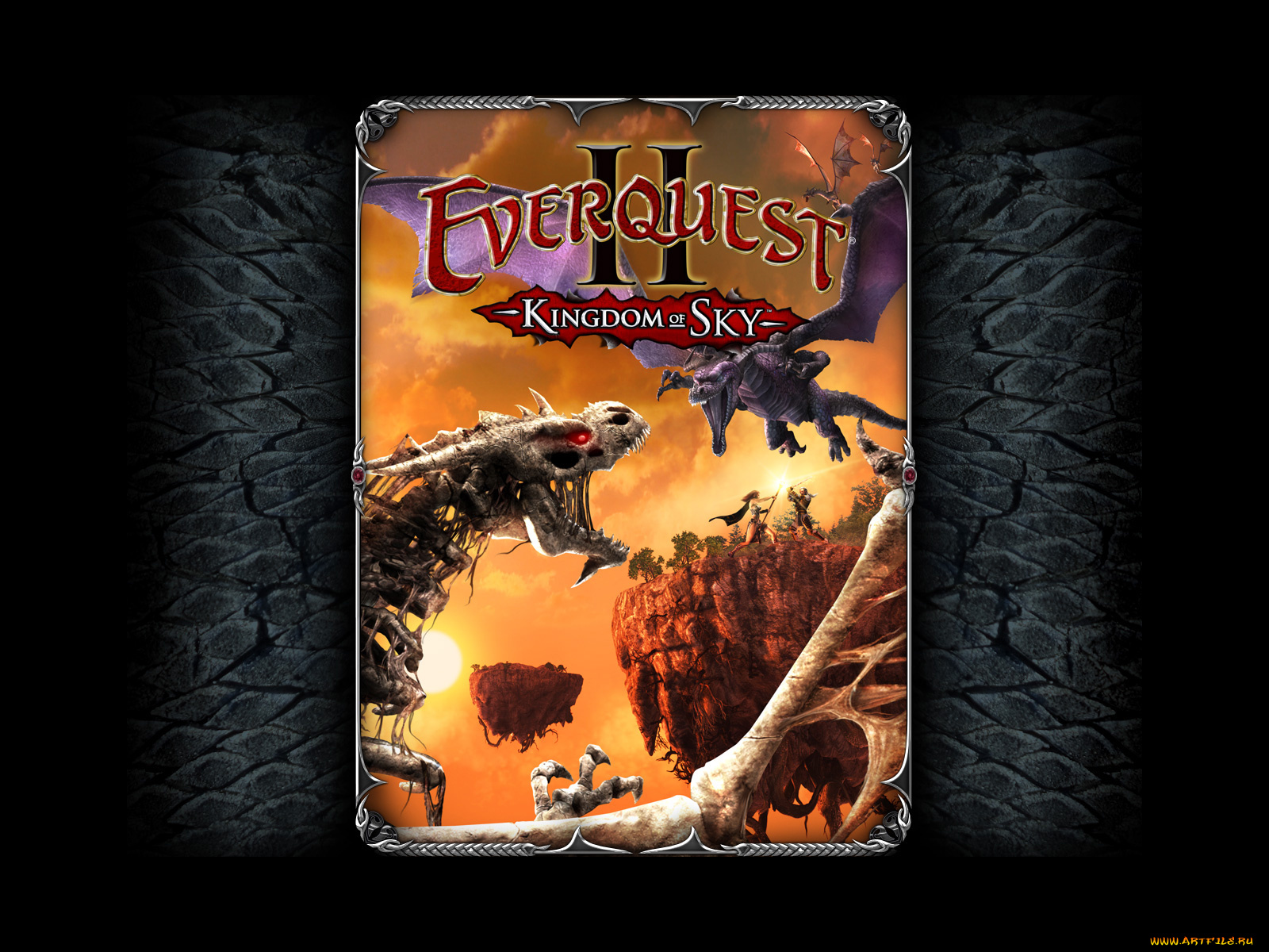 видео, игры, everquest, ii, kingdom, of, sky