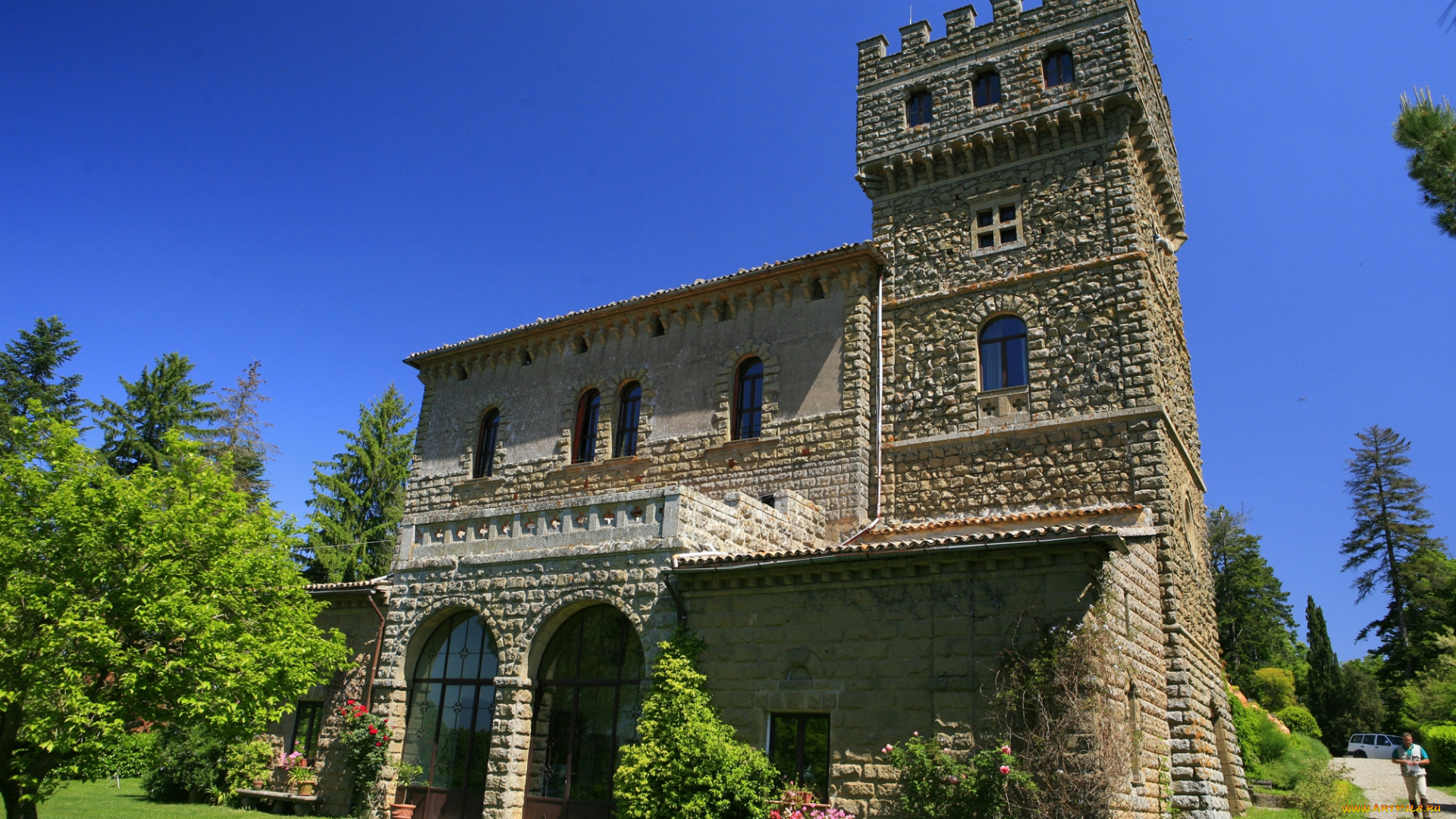 tuscany, города, здания, дома, italy