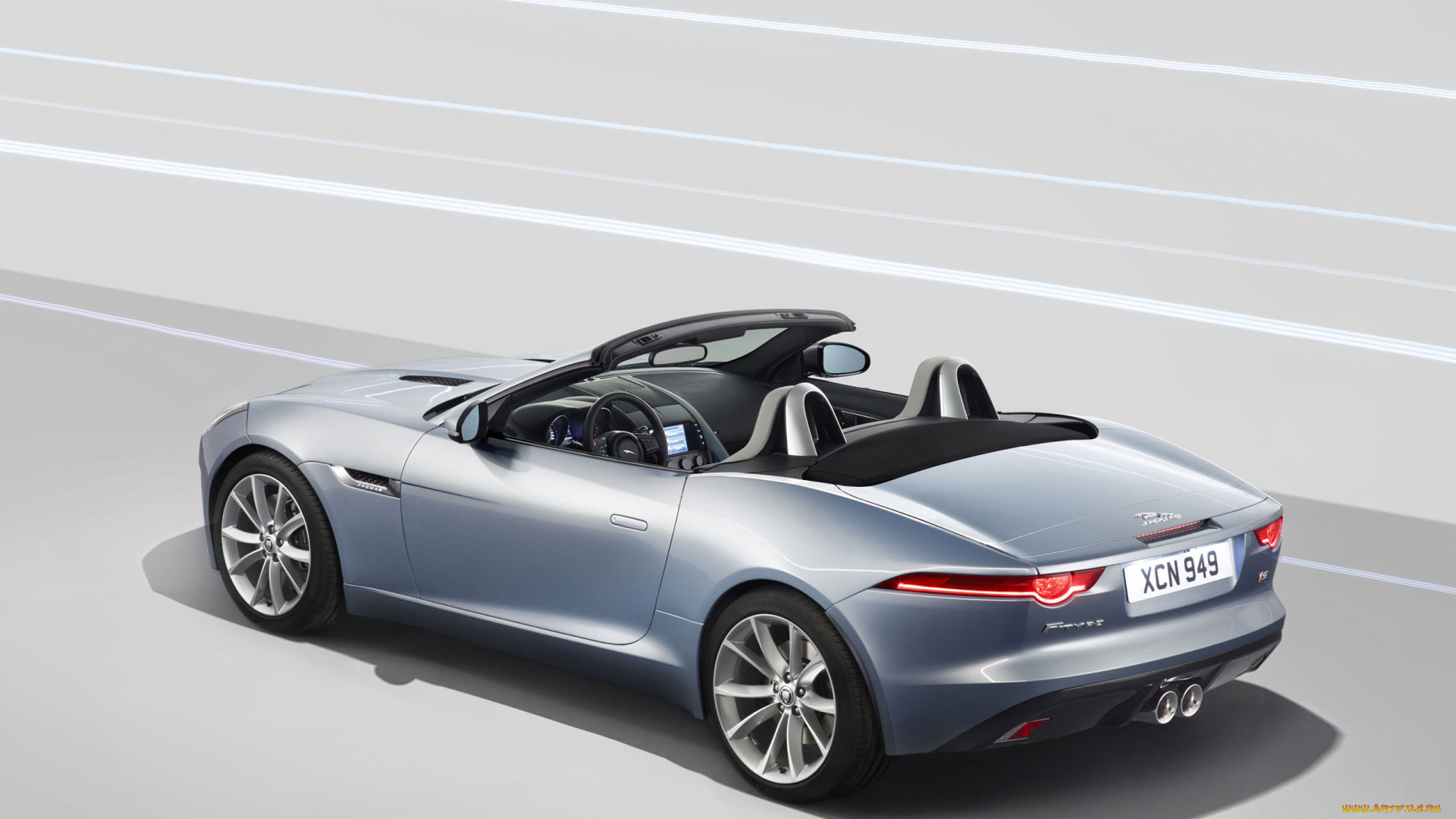 автомобили, jaguar, f-type, roadster, 2014г