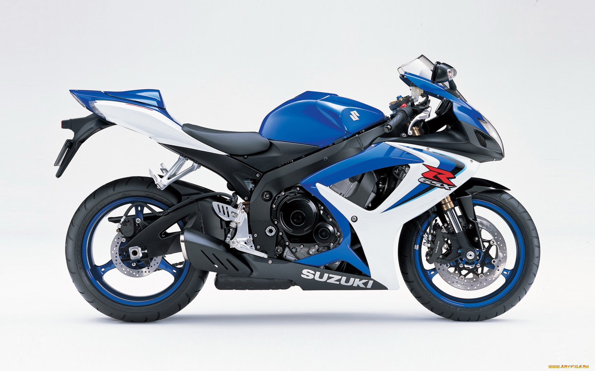 мотоциклы, suzuki, 2008, gsx1400fe, синий