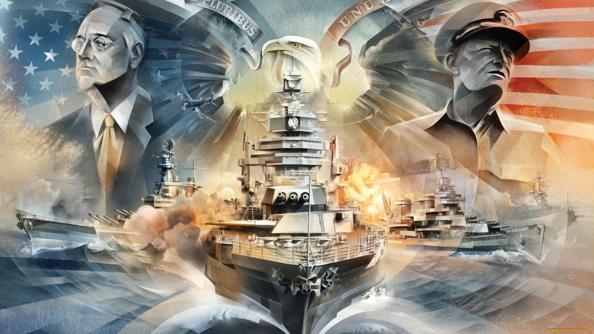 видео, игры, world, of, warships, warships, of, world, action, симулятор, онлайн