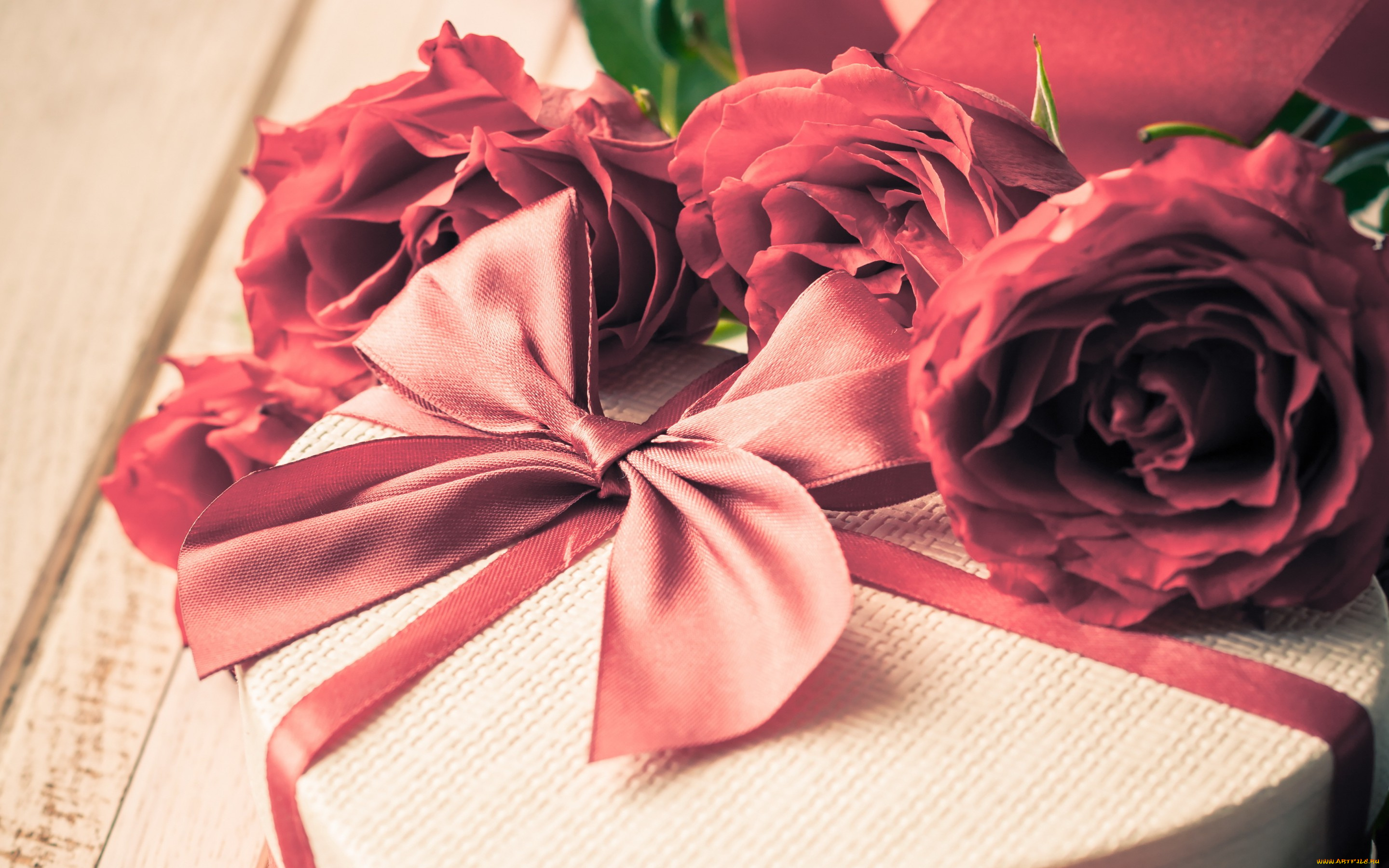 праздничные, подарки, и, коробочки, romantic, романтика, подарок, rose, розы, love, heart, valentine's, day