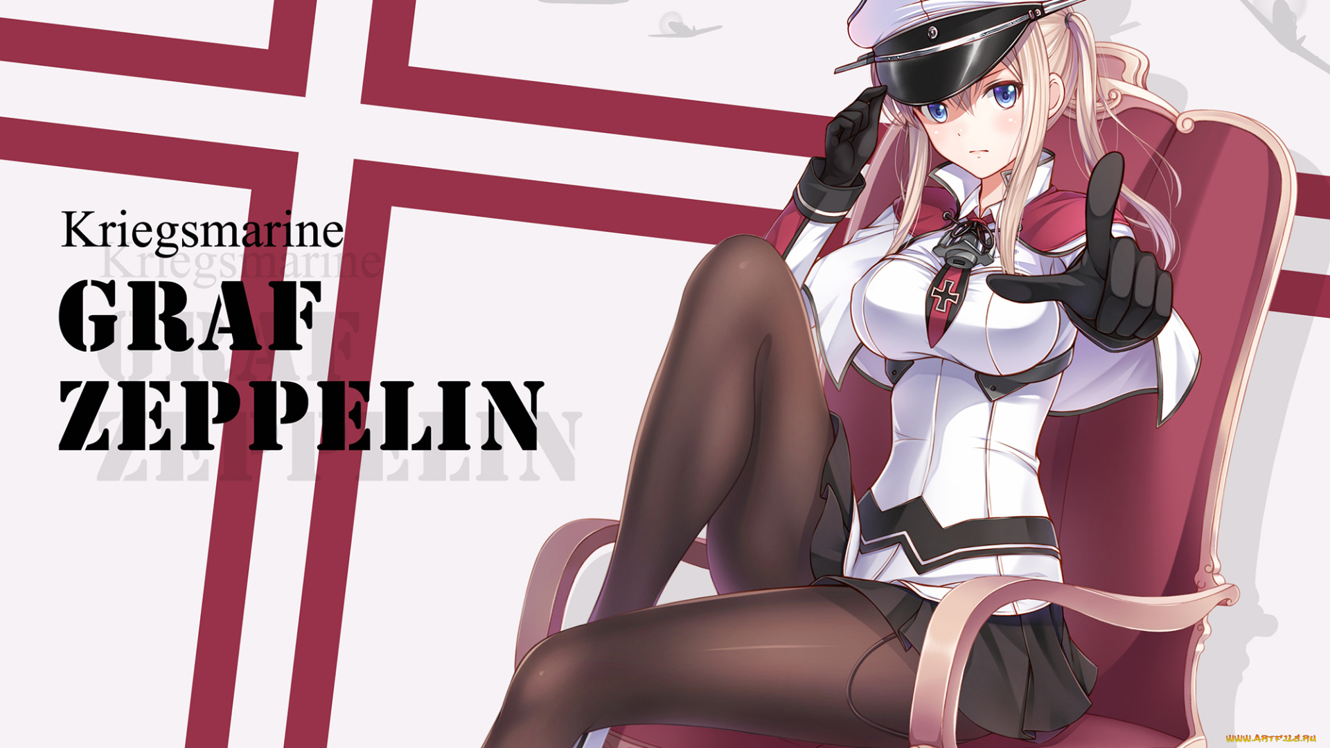 аниме, kantai, collection, ltt, challenger, kancolle, kantai, collection, graf, zeppelin