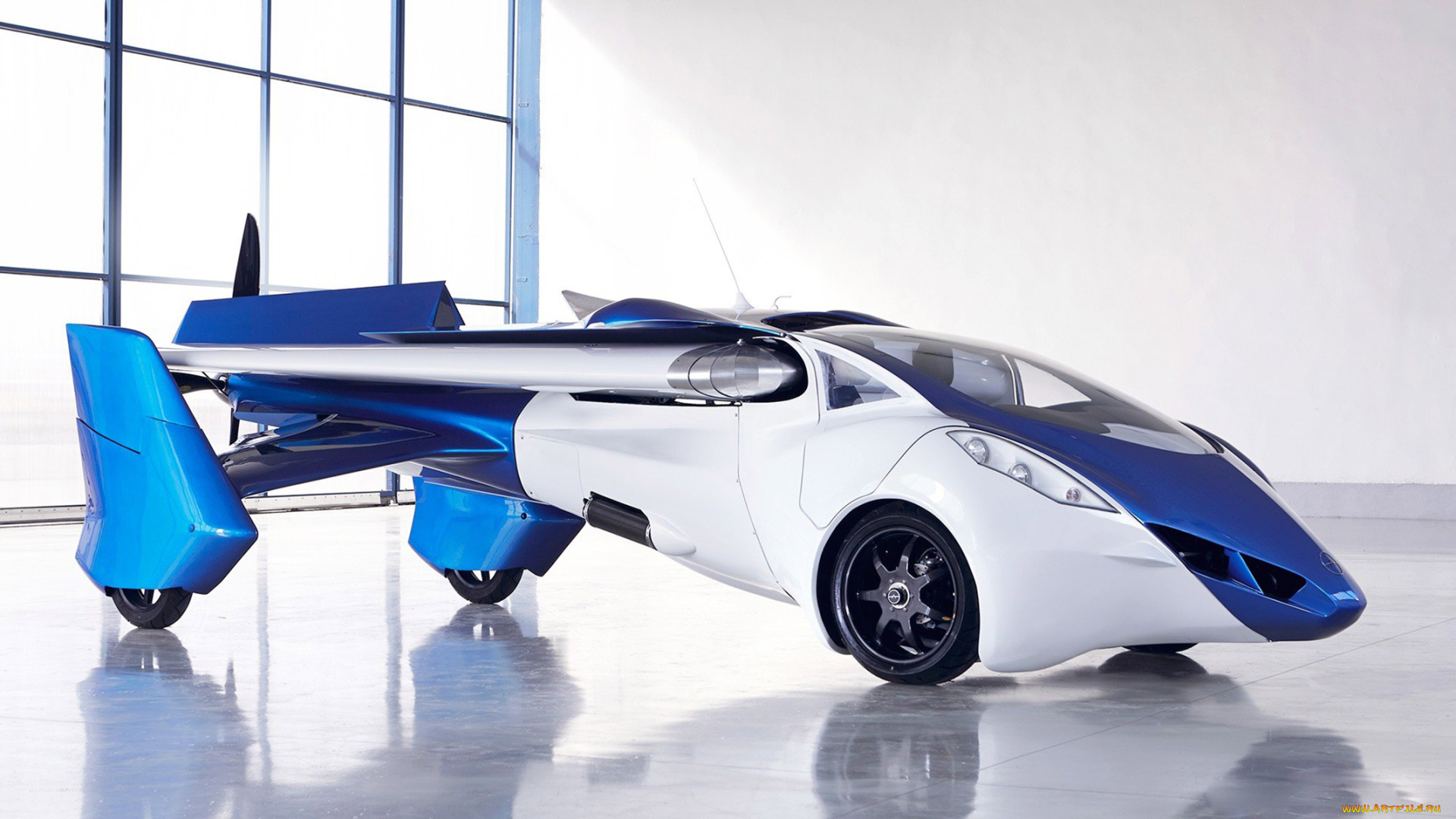 aeromobil, автомобили, -unsort, самолёт, ангар, car