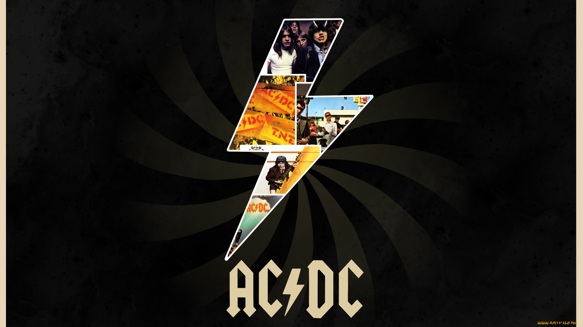 acdc, музыка, ac, dc, логотип