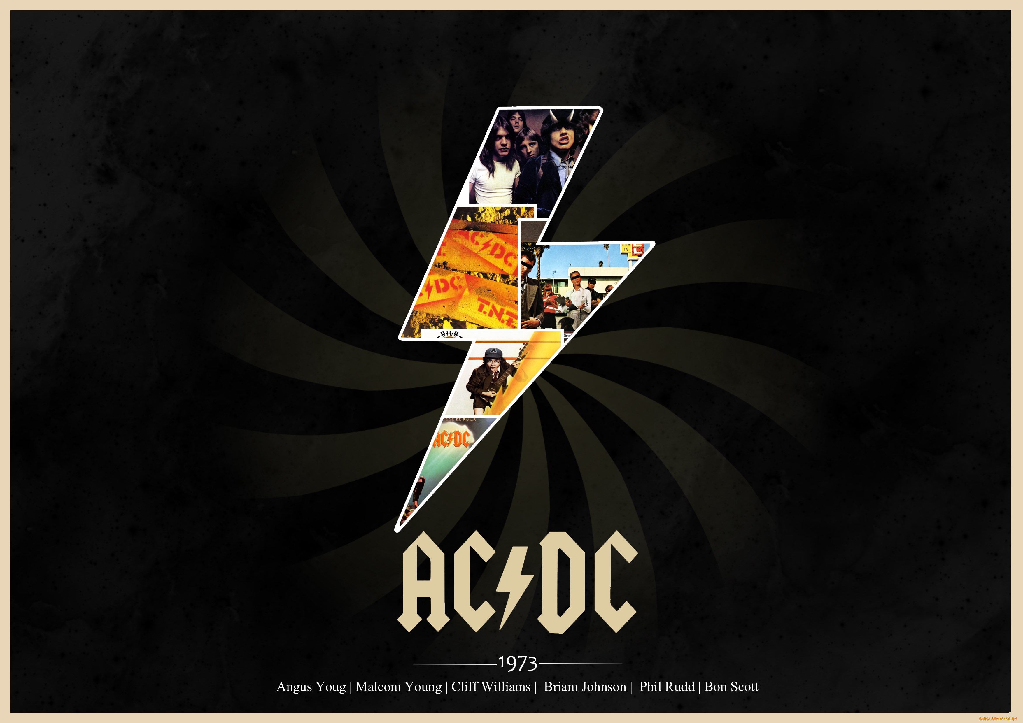 acdc, музыка, ac, dc, логотип
