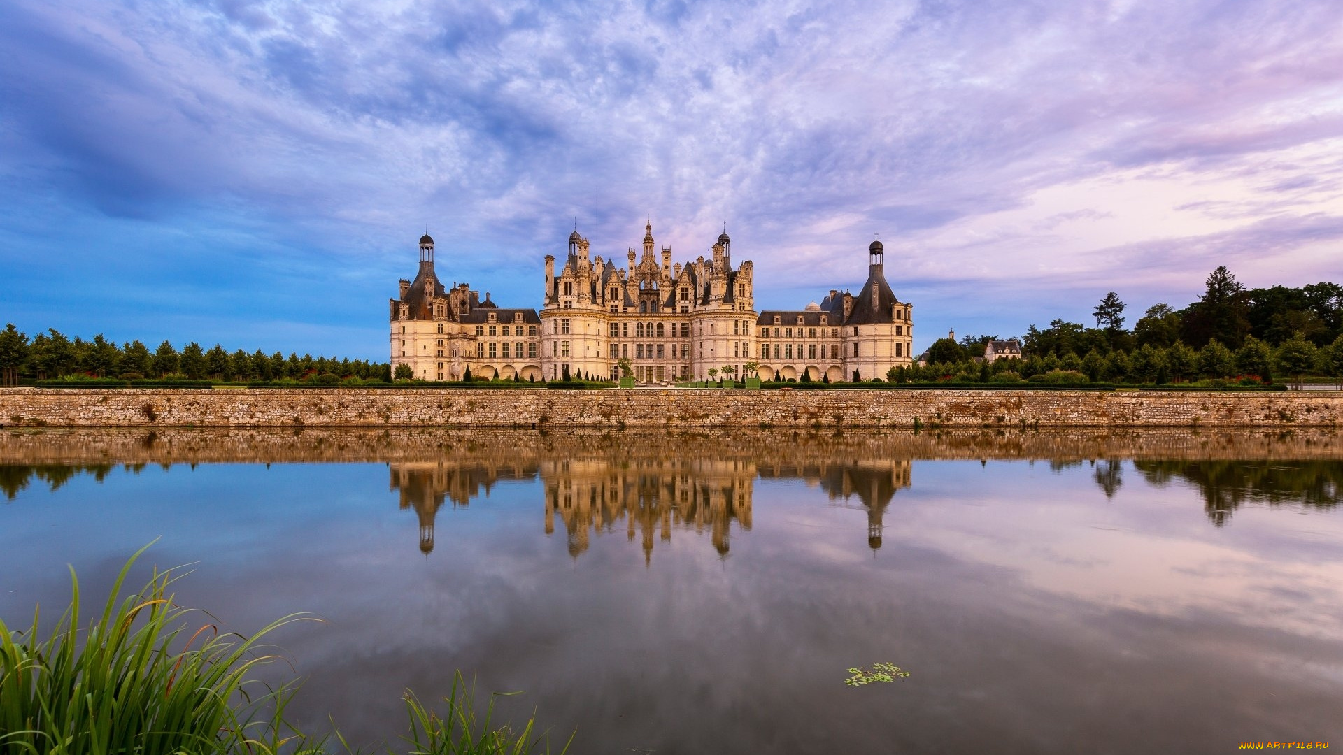 chateau, de, chambord, france, города, замки, польши, chateau, de, chambord