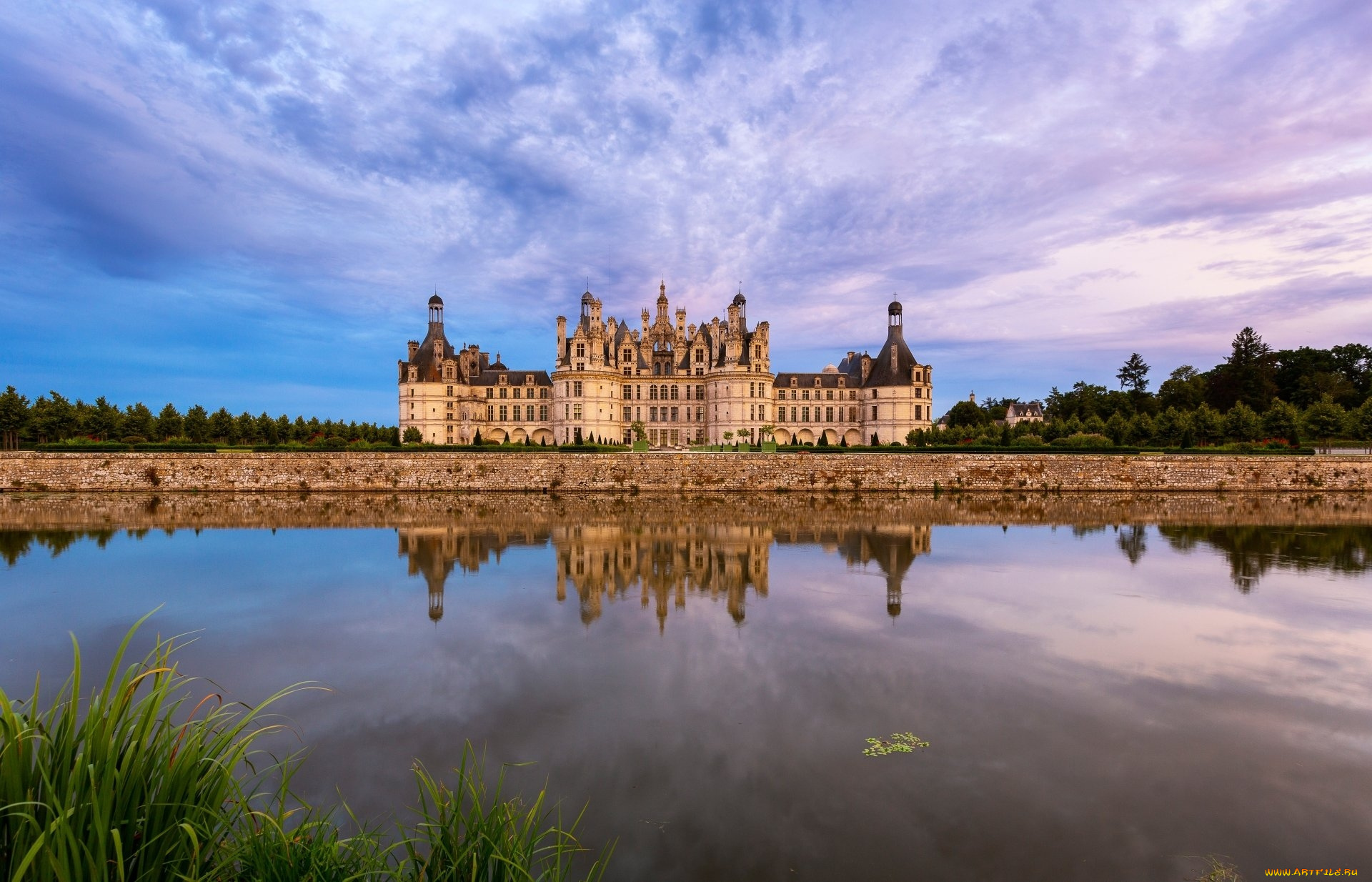 chateau, de, chambord, france, города, замки, польши, chateau, de, chambord