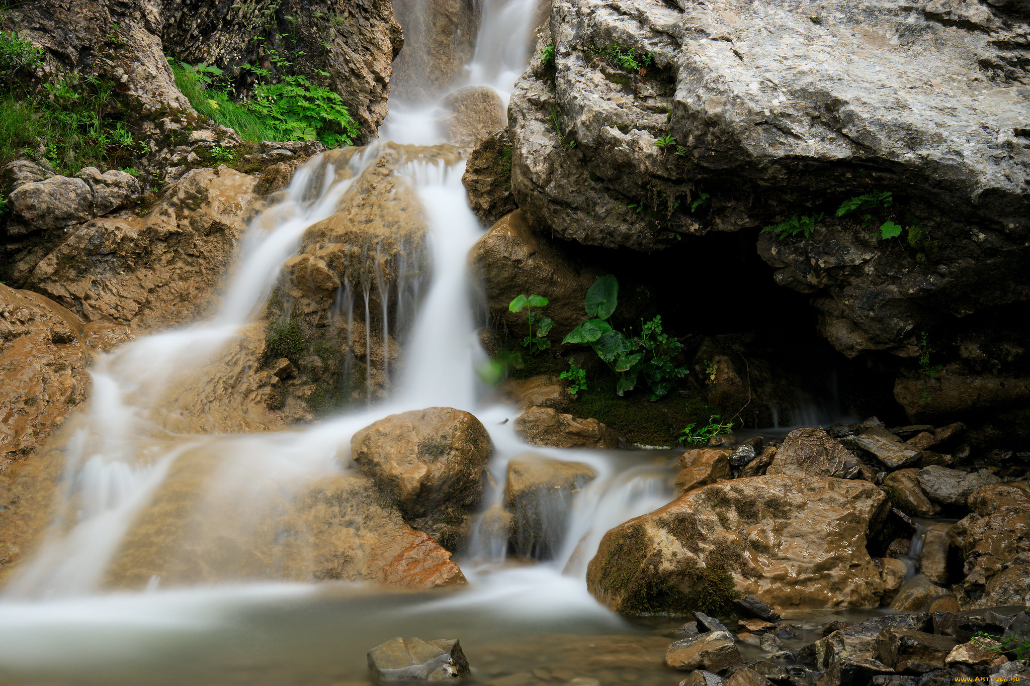 природа, водопады, водопад