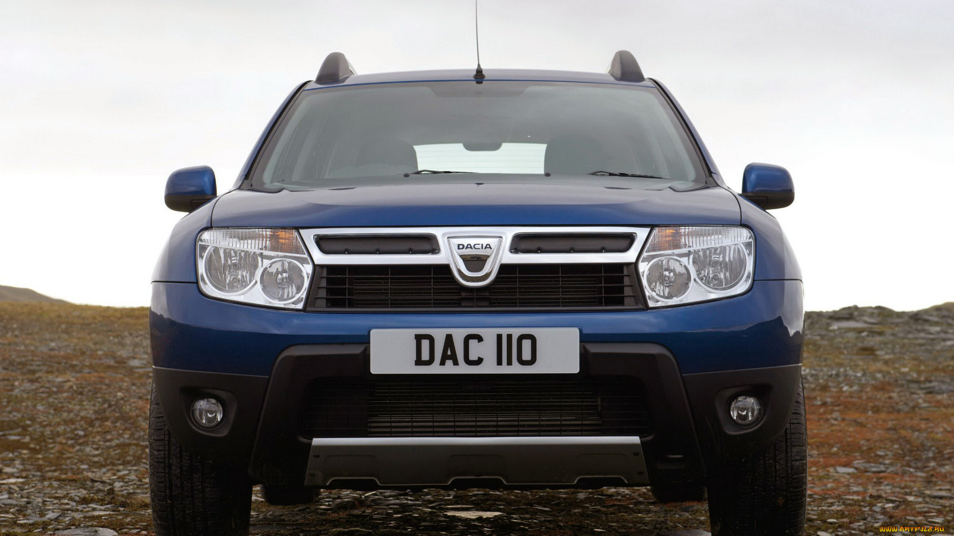 автомобили, dacia, uk-spec, duster, синий, 2013