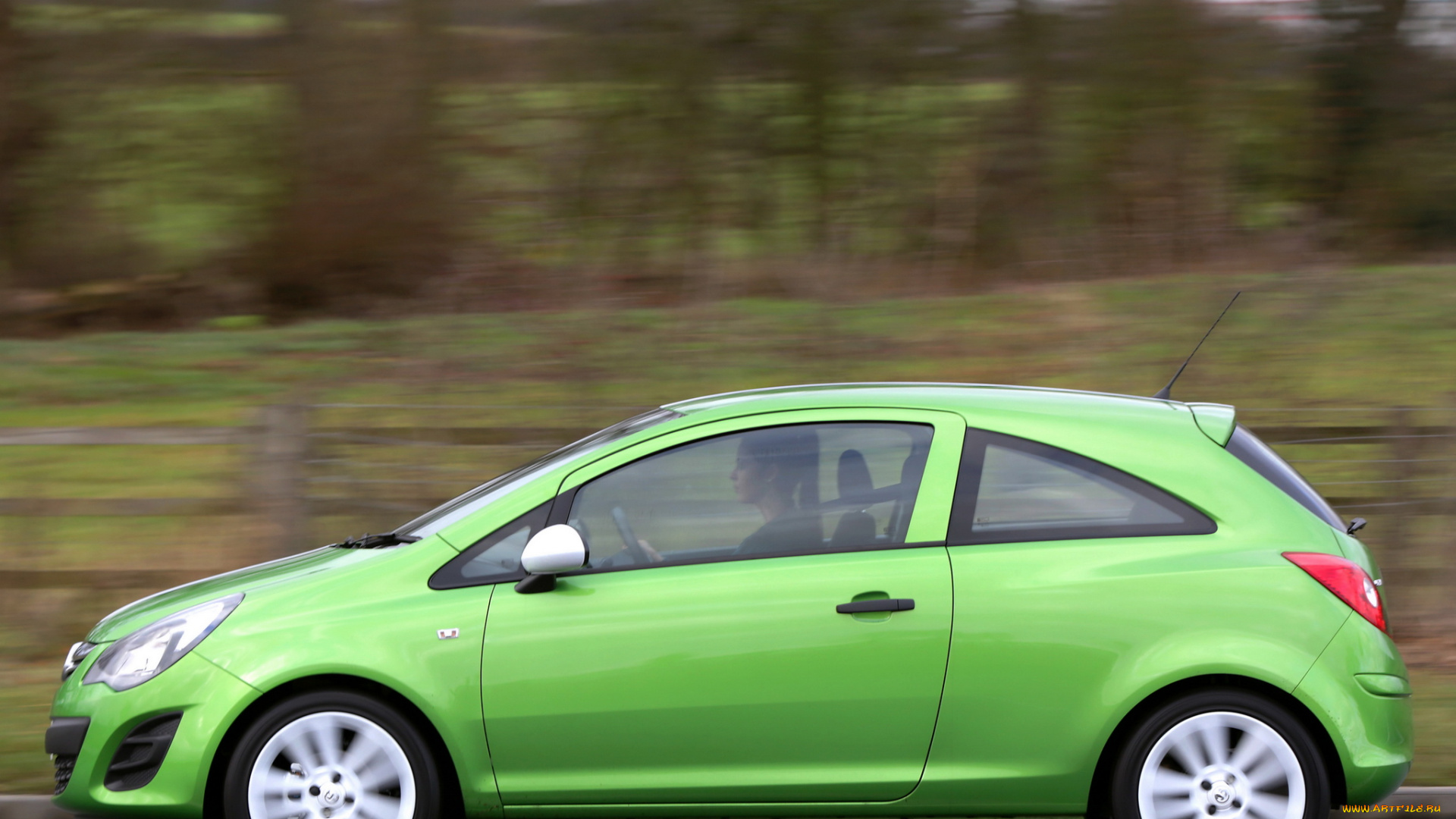 автомобили, vauxhall, зеленый, 2013г, sting, d, corsa