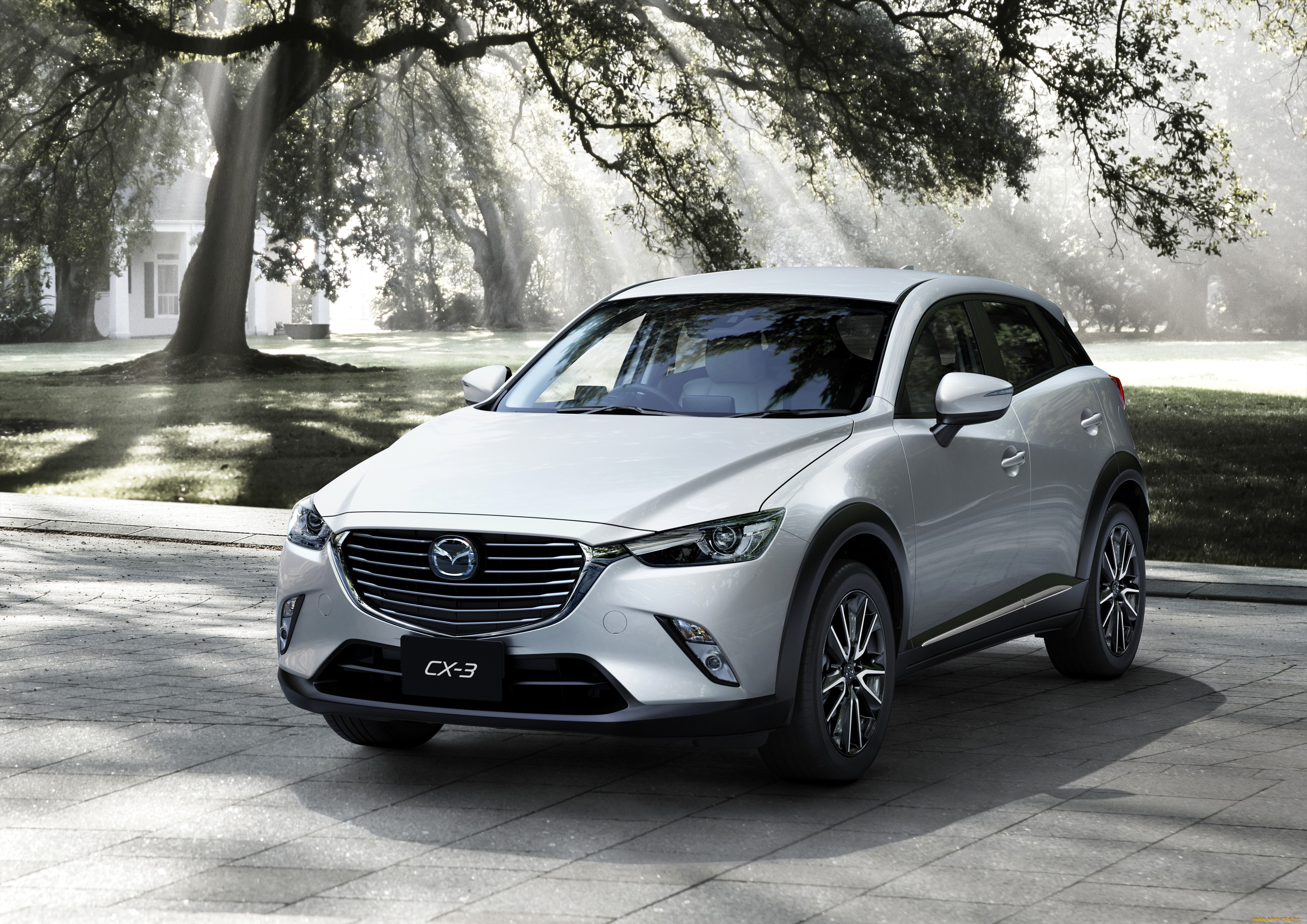 2015, mazda, cx-3, автомобили, mazda, серебристый