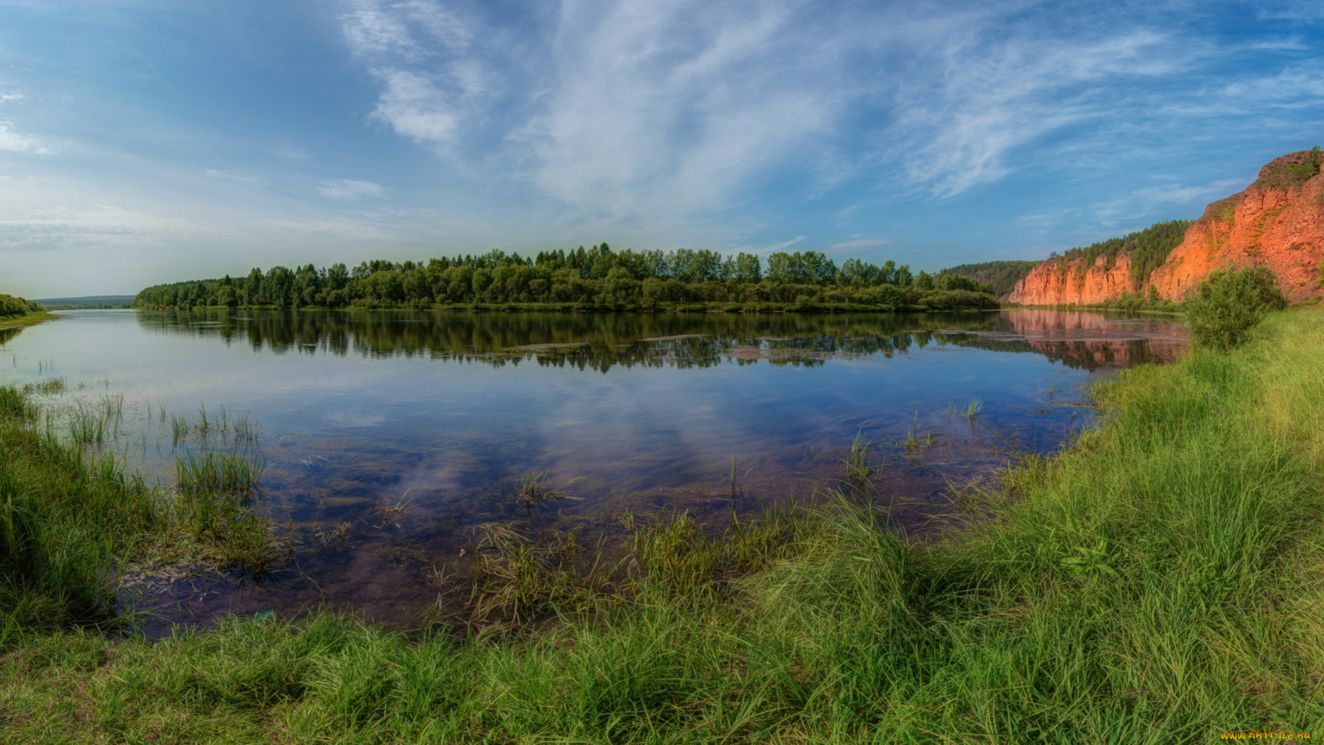 lena, природа, реки, озера, пейзаж, лес, вода, река