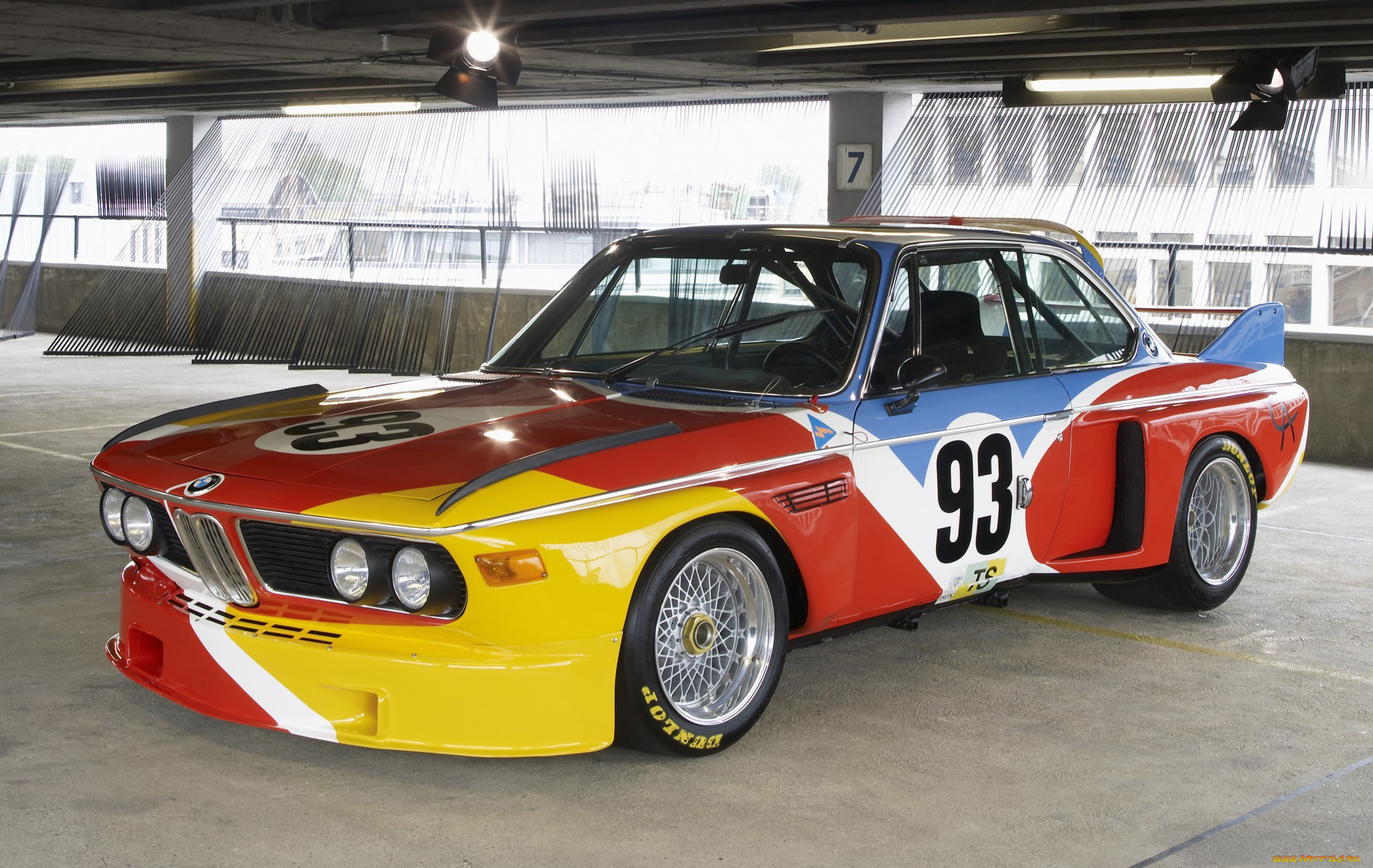 bmw, 3, 0, csl, art, car, by, alexander, calder, 1975, автомобили, bmw, alexander, car, art, 1975, calder, csl, 3-0