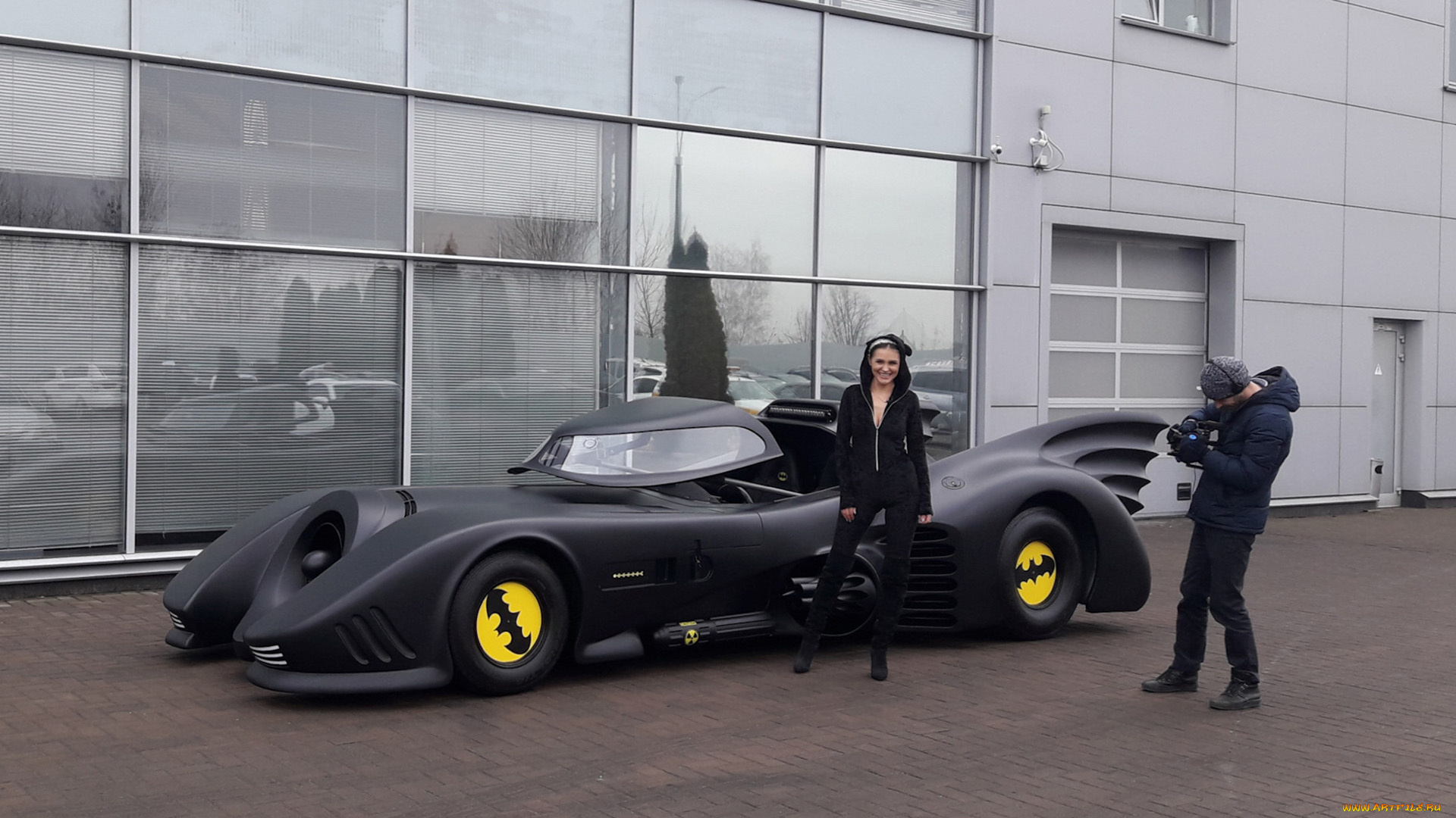 автомобили, -авто, с, девушками, batmobile, бэтмобиль