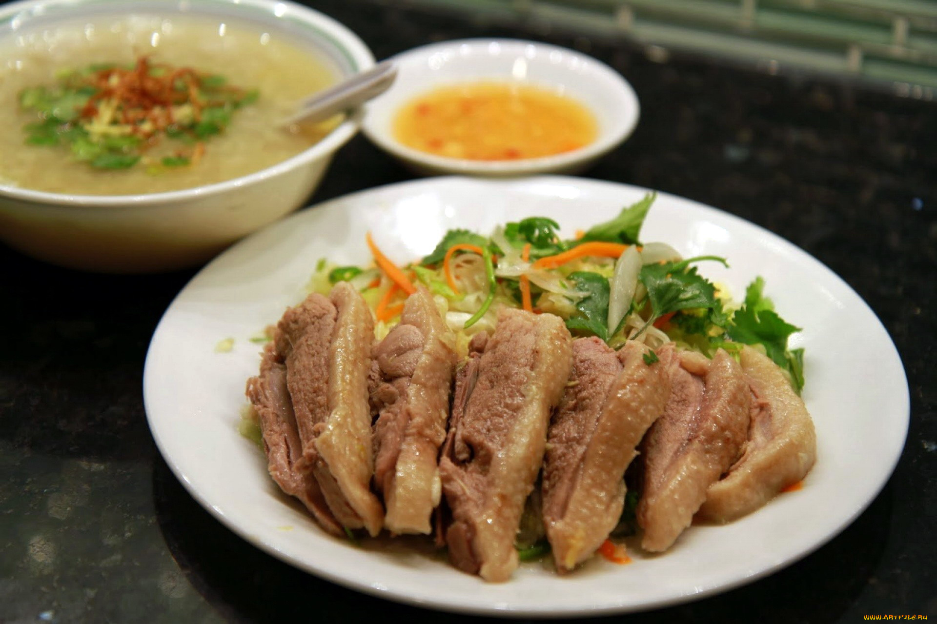 еда, мясные, блюда, вьетнамская, кухня, утка