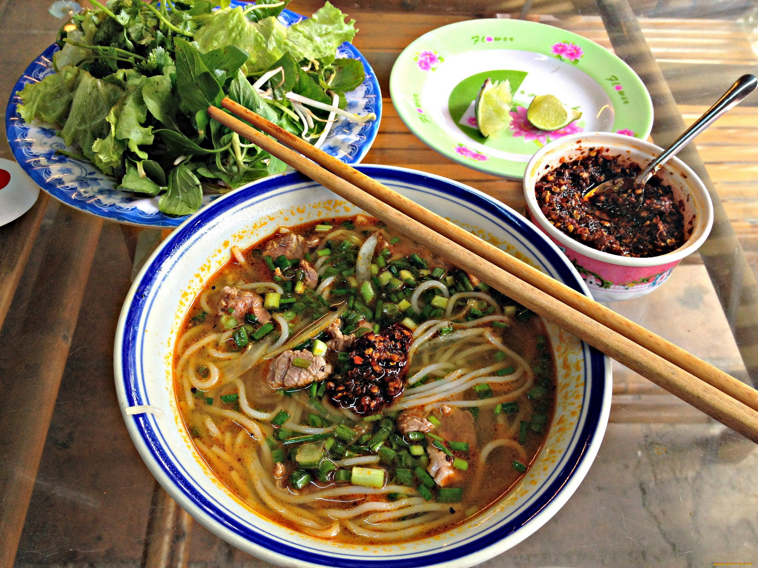 еда, первые, блюда, вьетнамская, кухня, суп