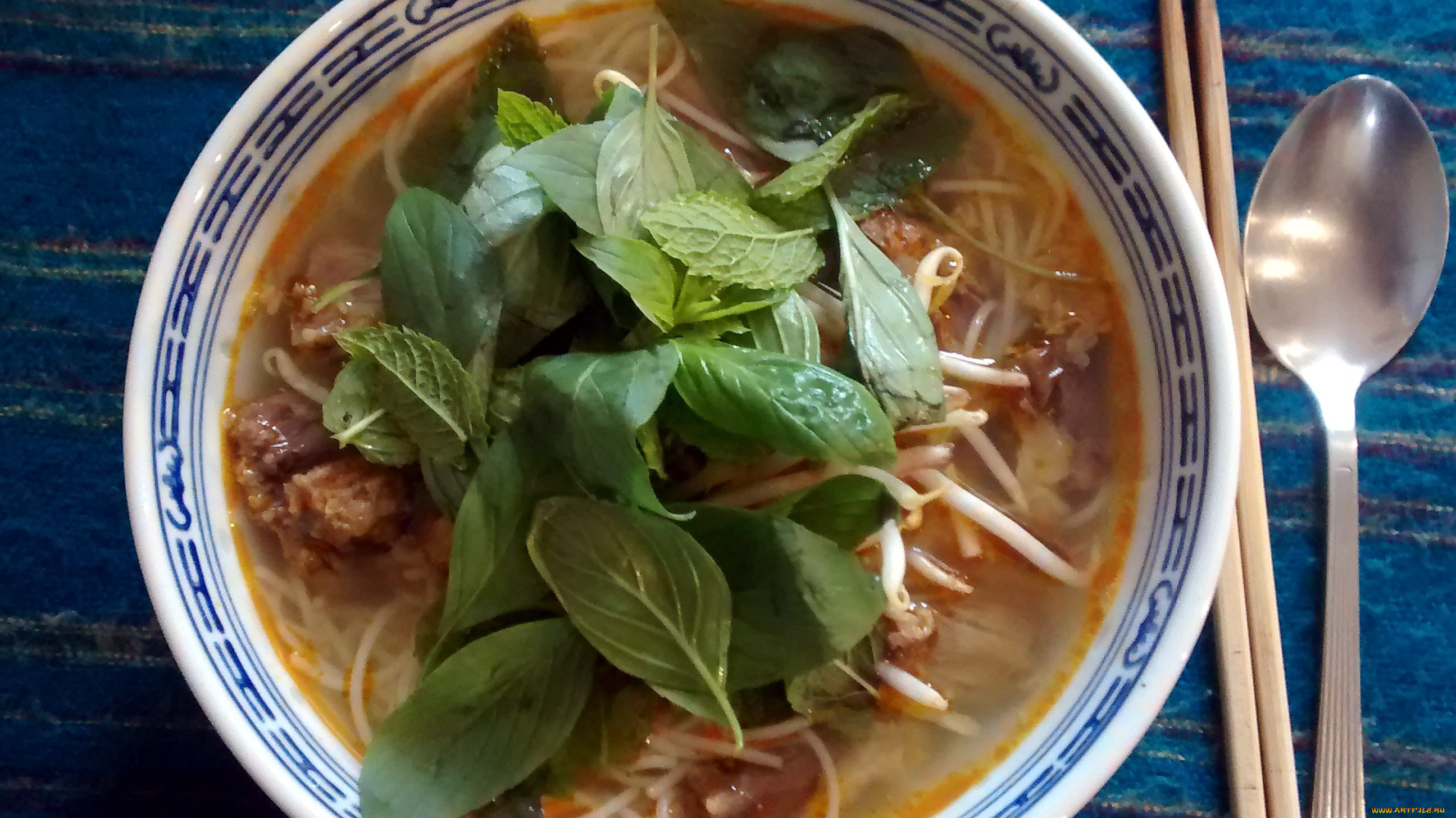 еда, первые, блюда, вьетнамская, кухня, суп