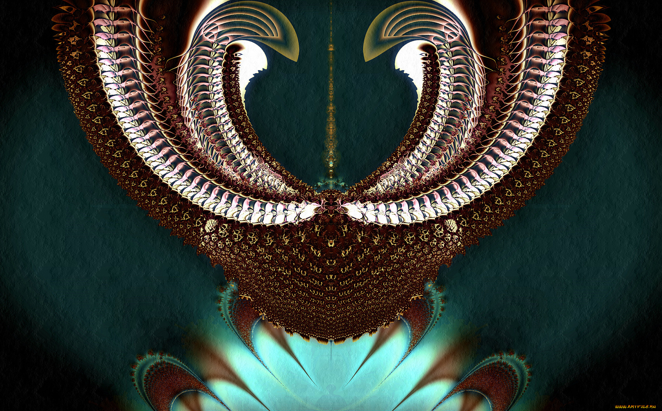 3д, графика, fractal, фракталы, фон, цвета, узор