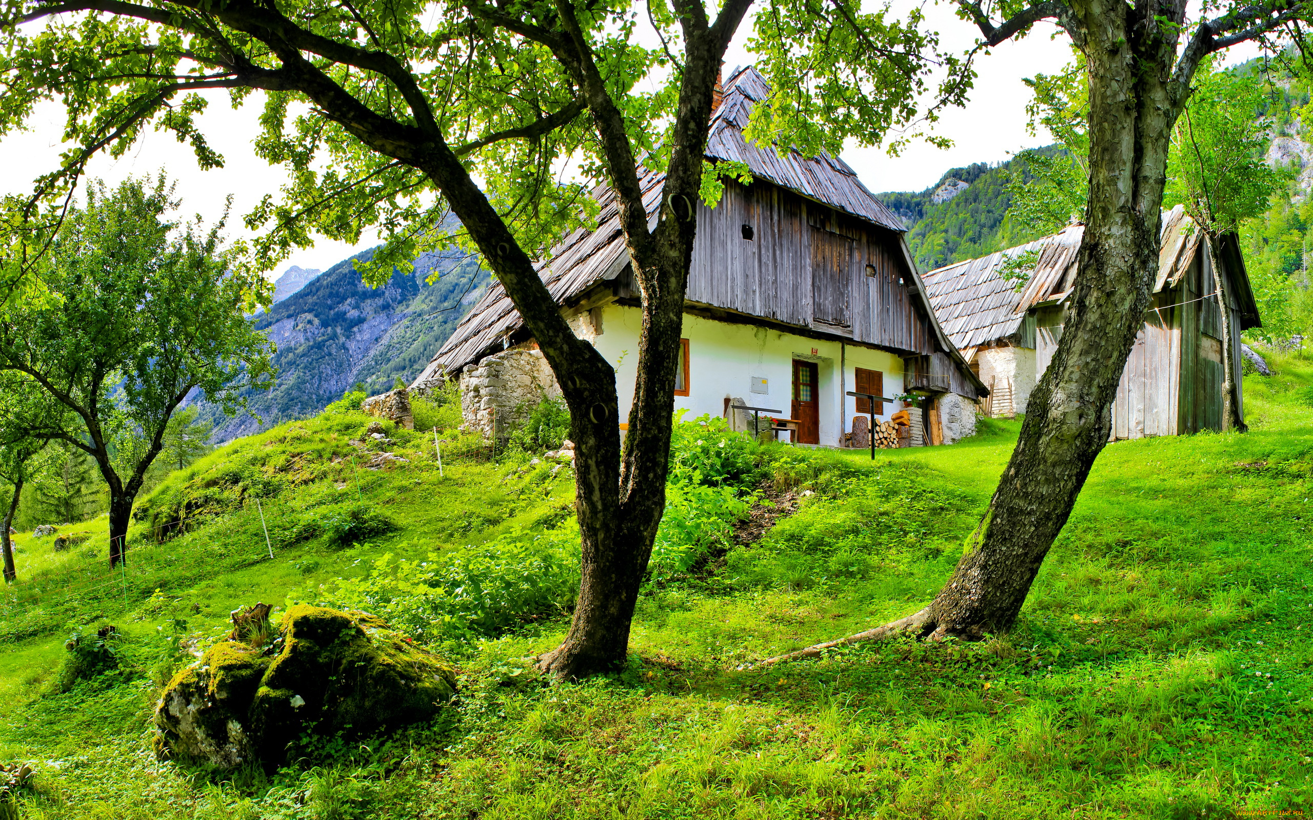 словения, bovec, разное, сооружения, постройки, дом, ландшафт