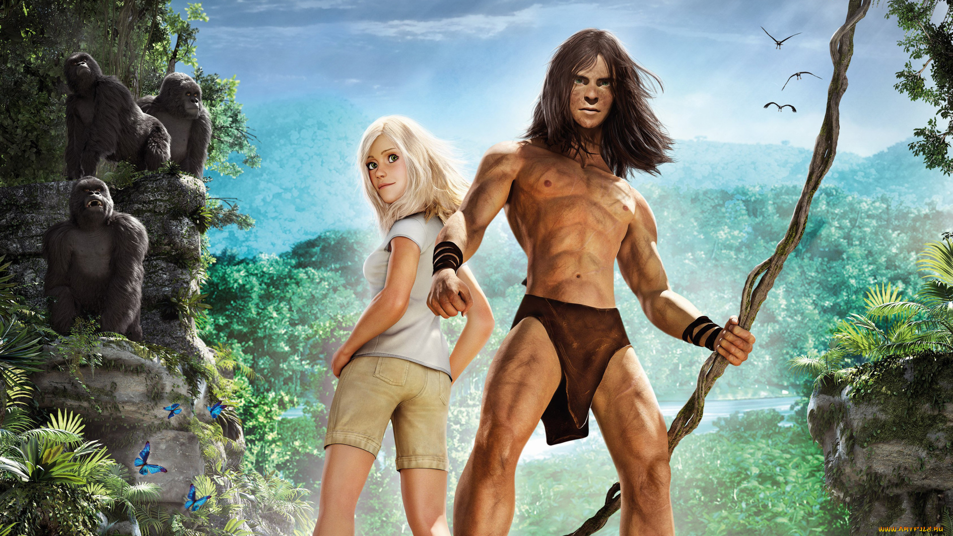 тарзан, 2013, мультфильмы, tarzan, , 2013, tarzan, тарзан