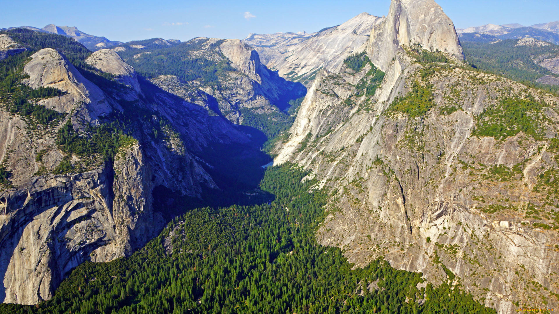 yosemite, national, park, california, природа, горы, yosemite, national, park, парк, лес