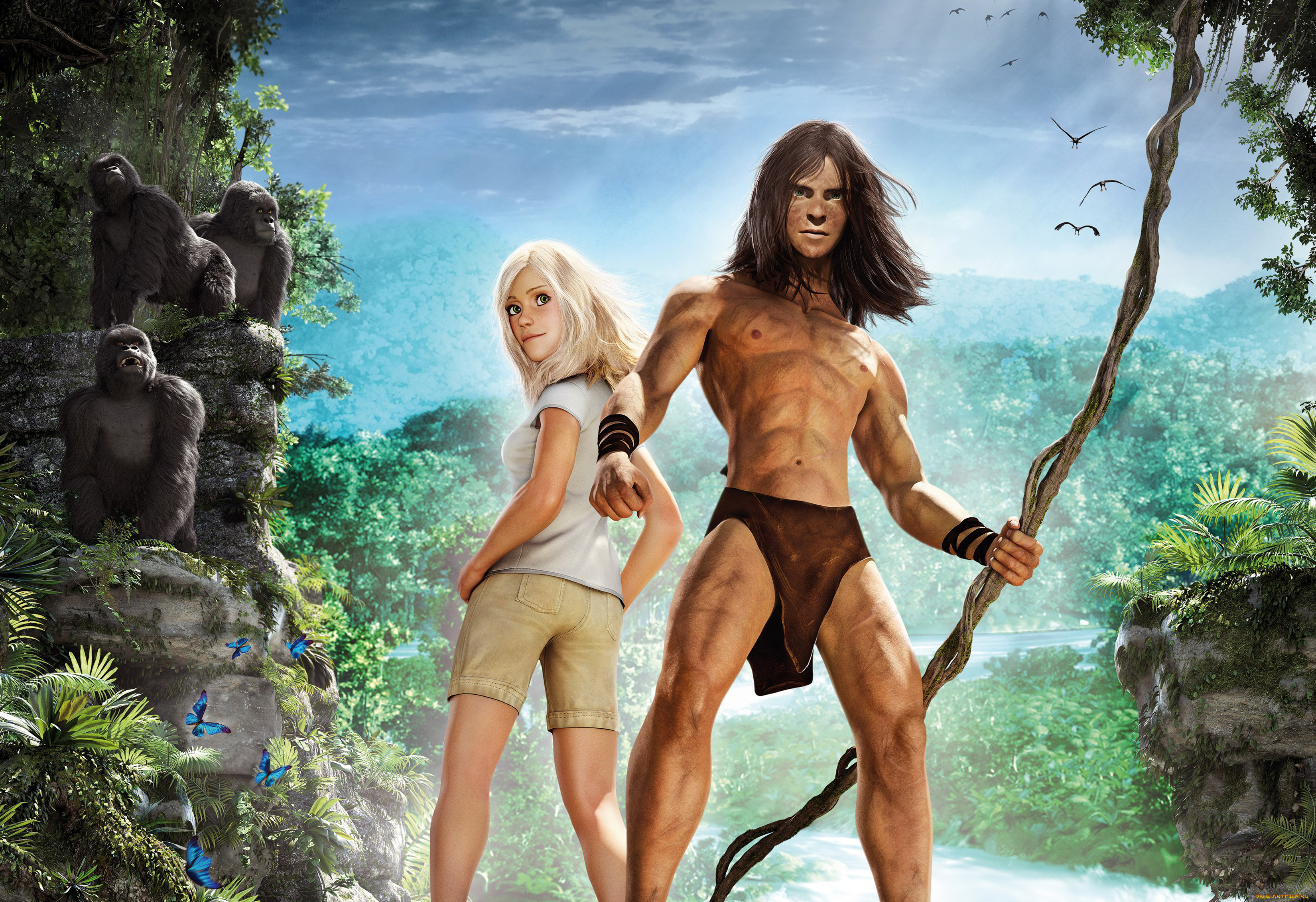 тарзан, 2013, мультфильмы, tarzan, , 2013, tarzan, тарзан