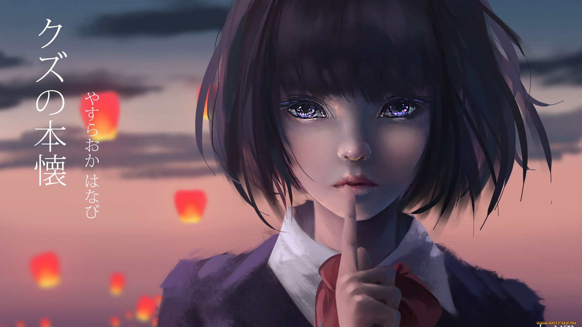 аниме, kuzu, no, honkai, kuzu, no, honkai, hanabi, yasuraoka