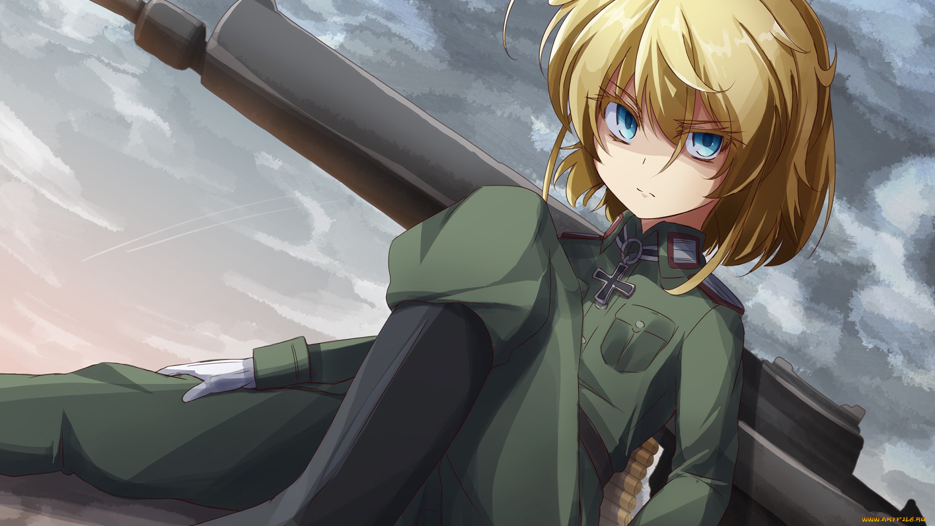 аниме, youjo, senki, tanya, degurechaff