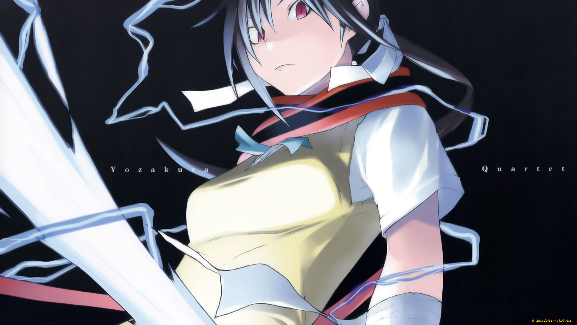 аниме, yozakura, quartet, yozakura, quarte