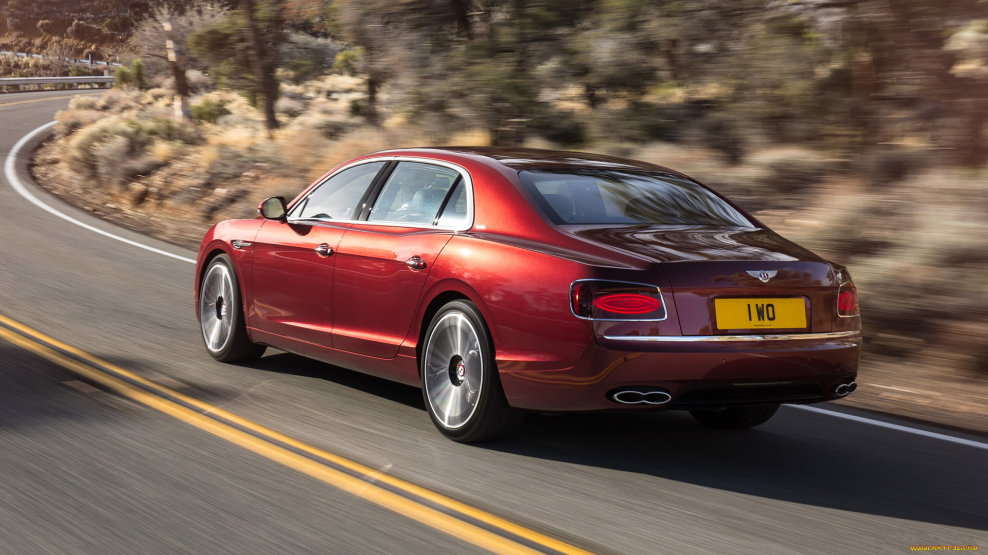 Bentley flying spur обои