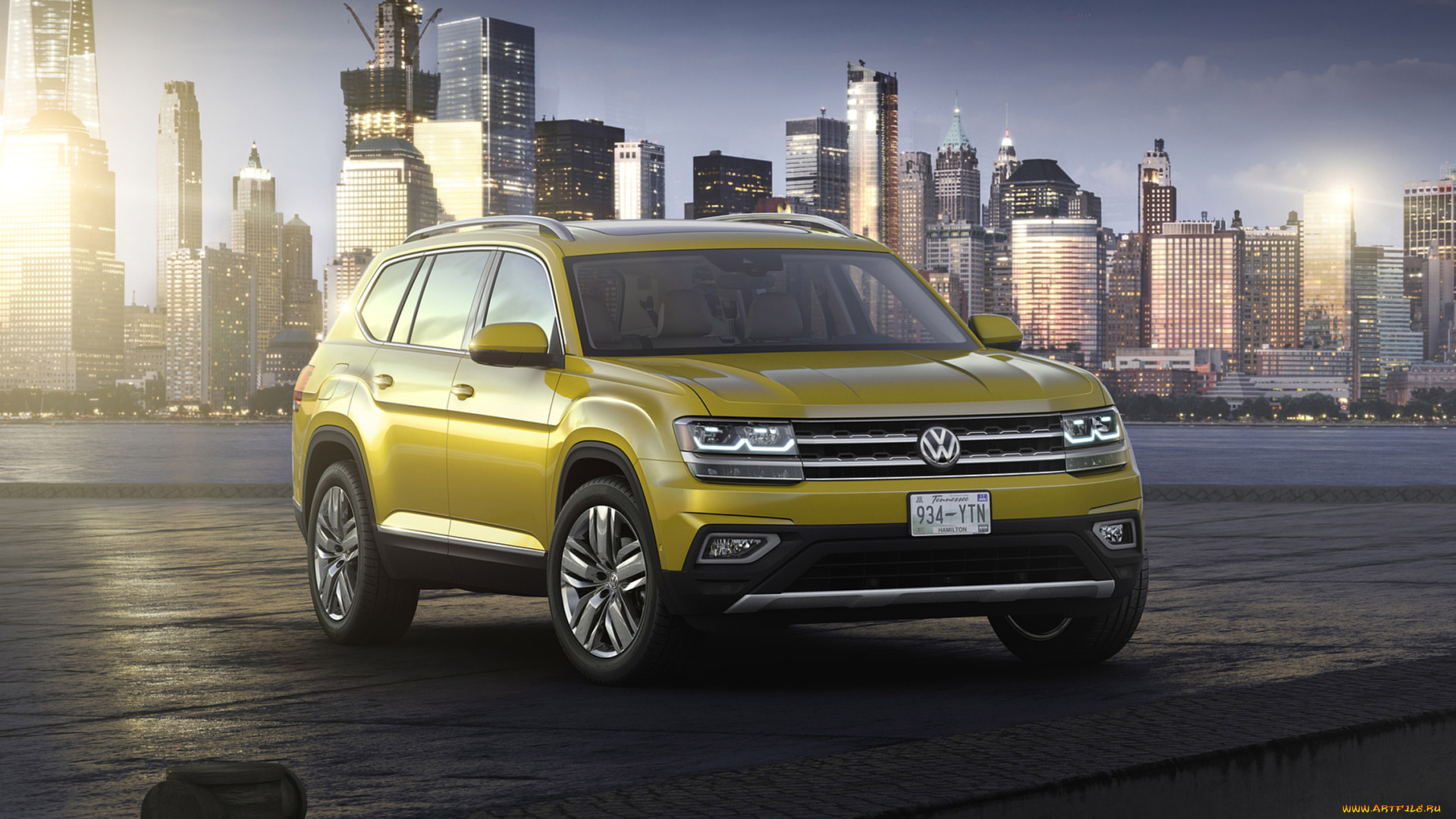 volkswagen, atlas, 2018, автомобили, volkswagen, atlas, 2018, crossover