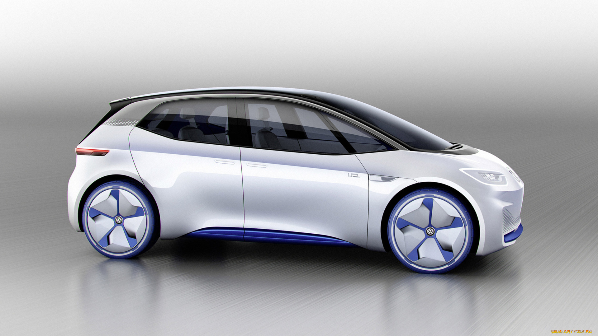 volkswagen, i, d, concept, 2016, автомобили, 3д, volkswagen, i, d, concept, 2016