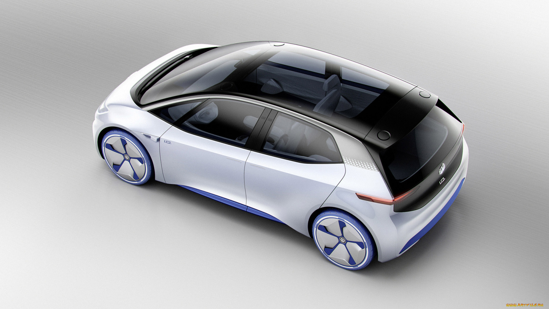 volkswagen, i, d, concept, 2016, автомобили, 3д, volkswagen, i, d, concept, 2016